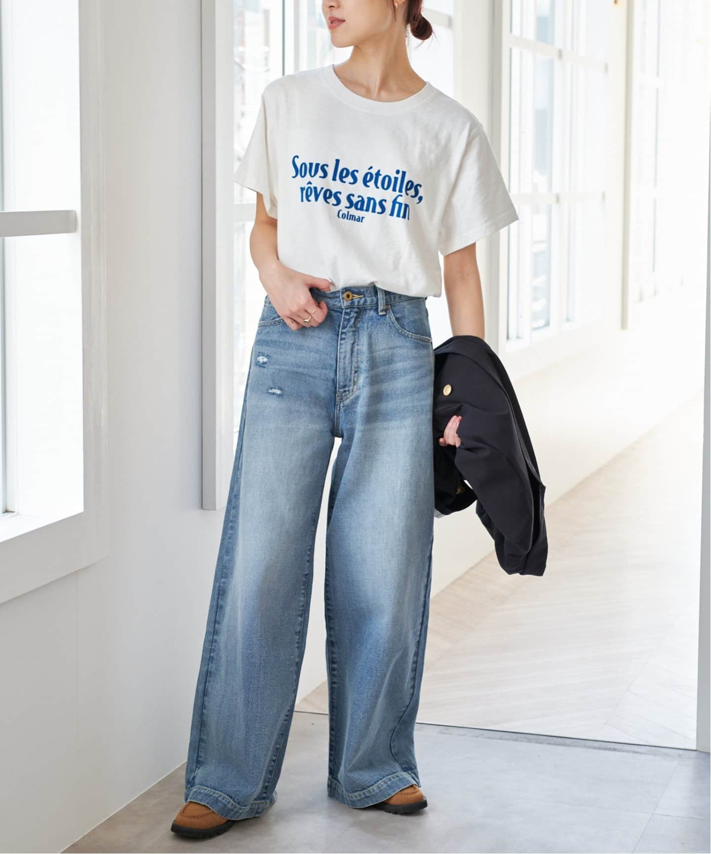 フロッキーロゴスラブTシャツ（Tシャツ／カットソー）｜Spick