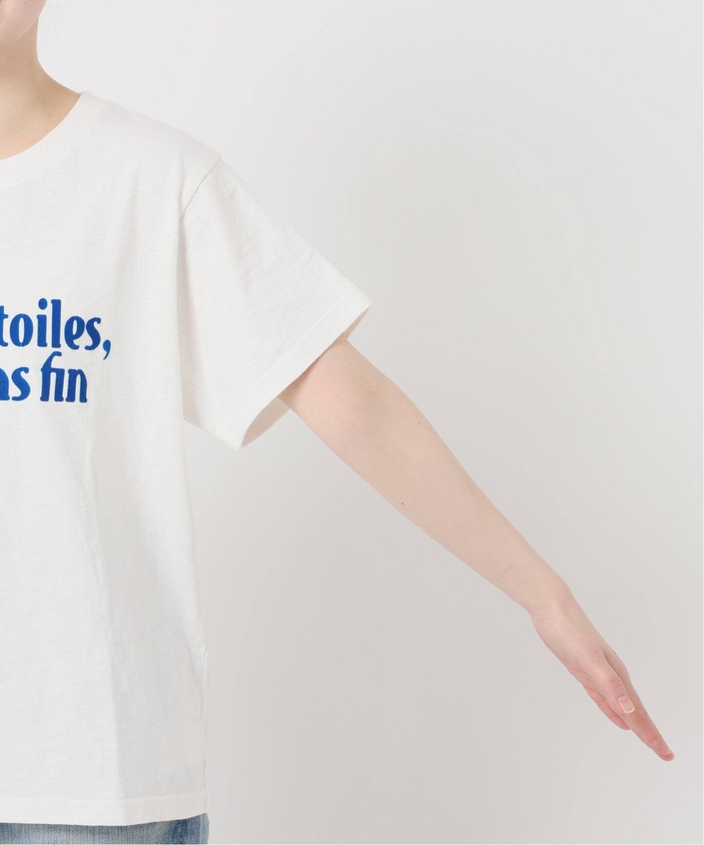 tシャツ 「追加2」フロッキーロゴスラブTシャツ レディース Spick＆Span tシャツ 「追加」フロッキーロゴスラブTシャツ