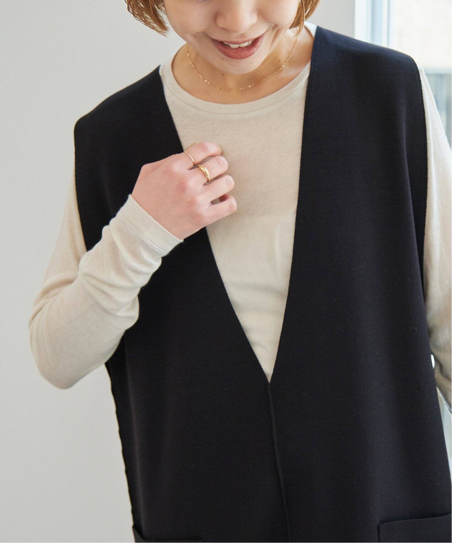 シルクミックスプルオーバー（Tシャツ／カットソー）｜Spick and