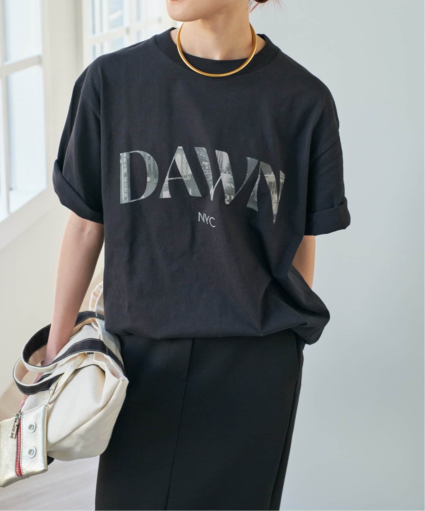 新品　タグ付き　Spick and span ロゴフォトビッグTEE 追加》ロゴフォトビッグTEE（Tシャツ／カットソー）｜Spick and