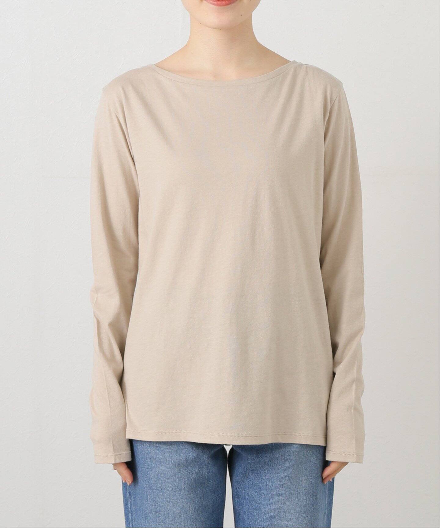 コットンリネンロングスリーブT（Tシャツ／カットソー）｜Spick & Span 