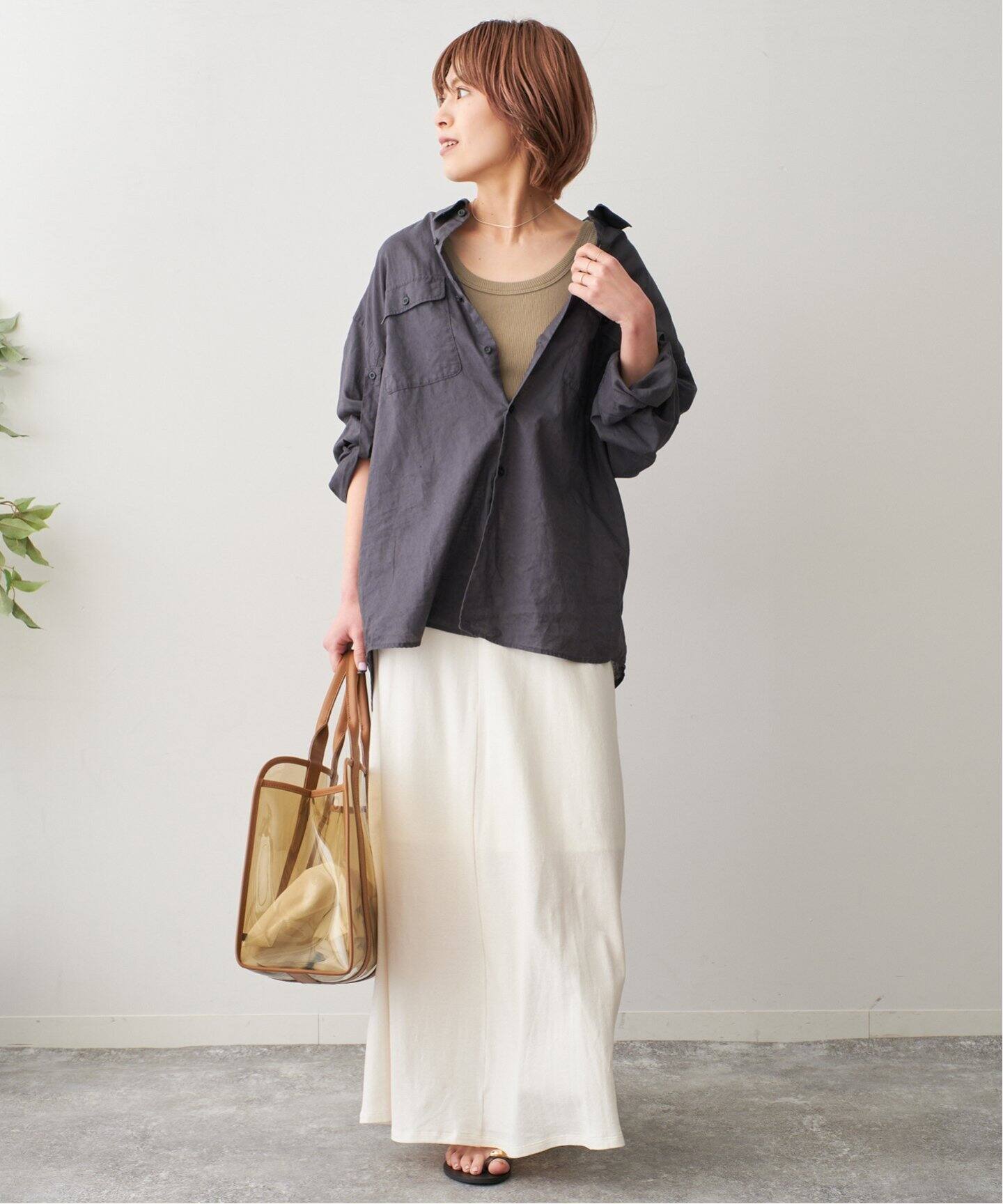 追加》甘撚テレコアメスリタンク（タンクトップ）｜Spick and Span