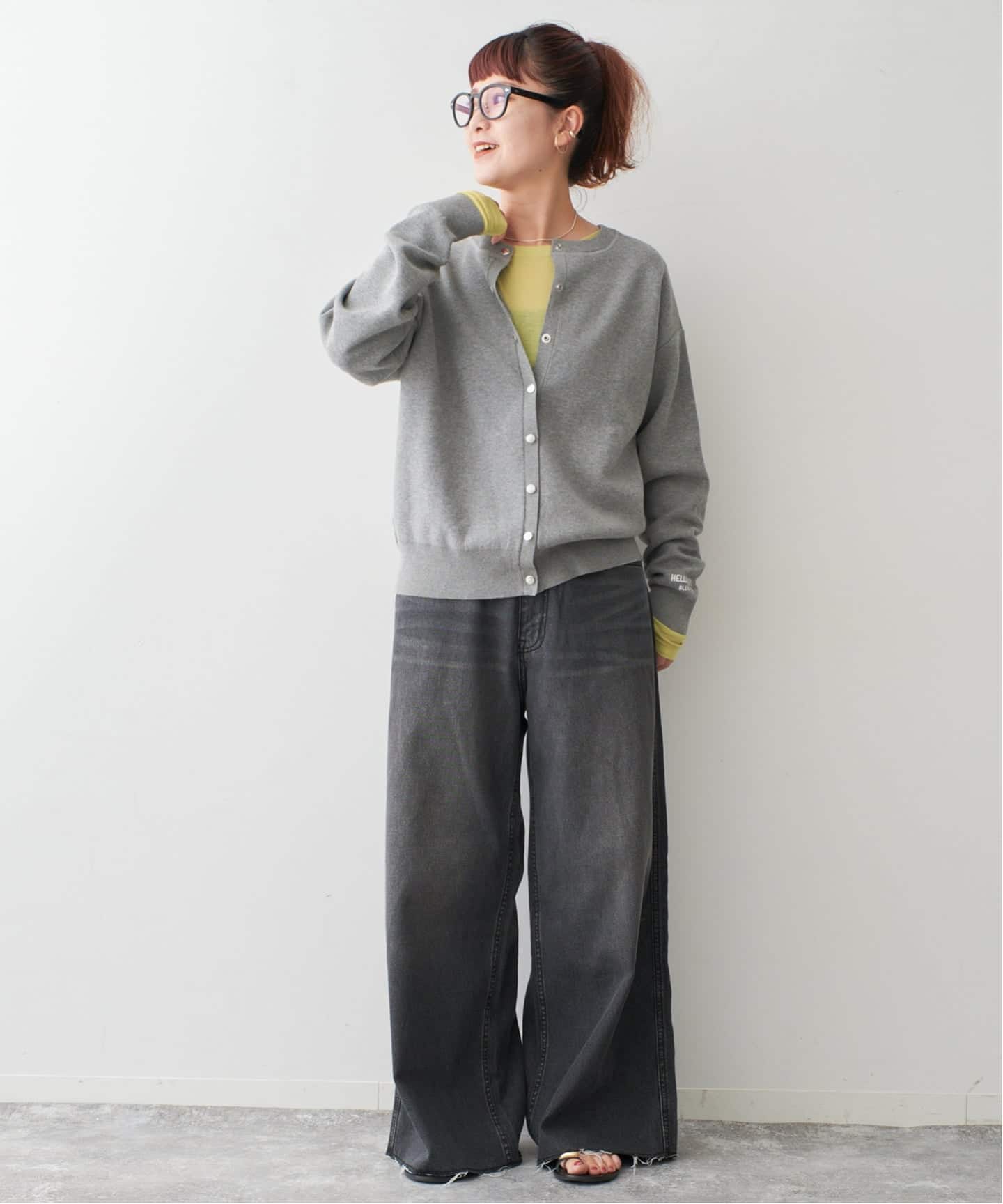 シアーボートネックプルオーバー　ブルー　Spick and Span Spick & Span｜《追加》シアーボートネックプルオーバー