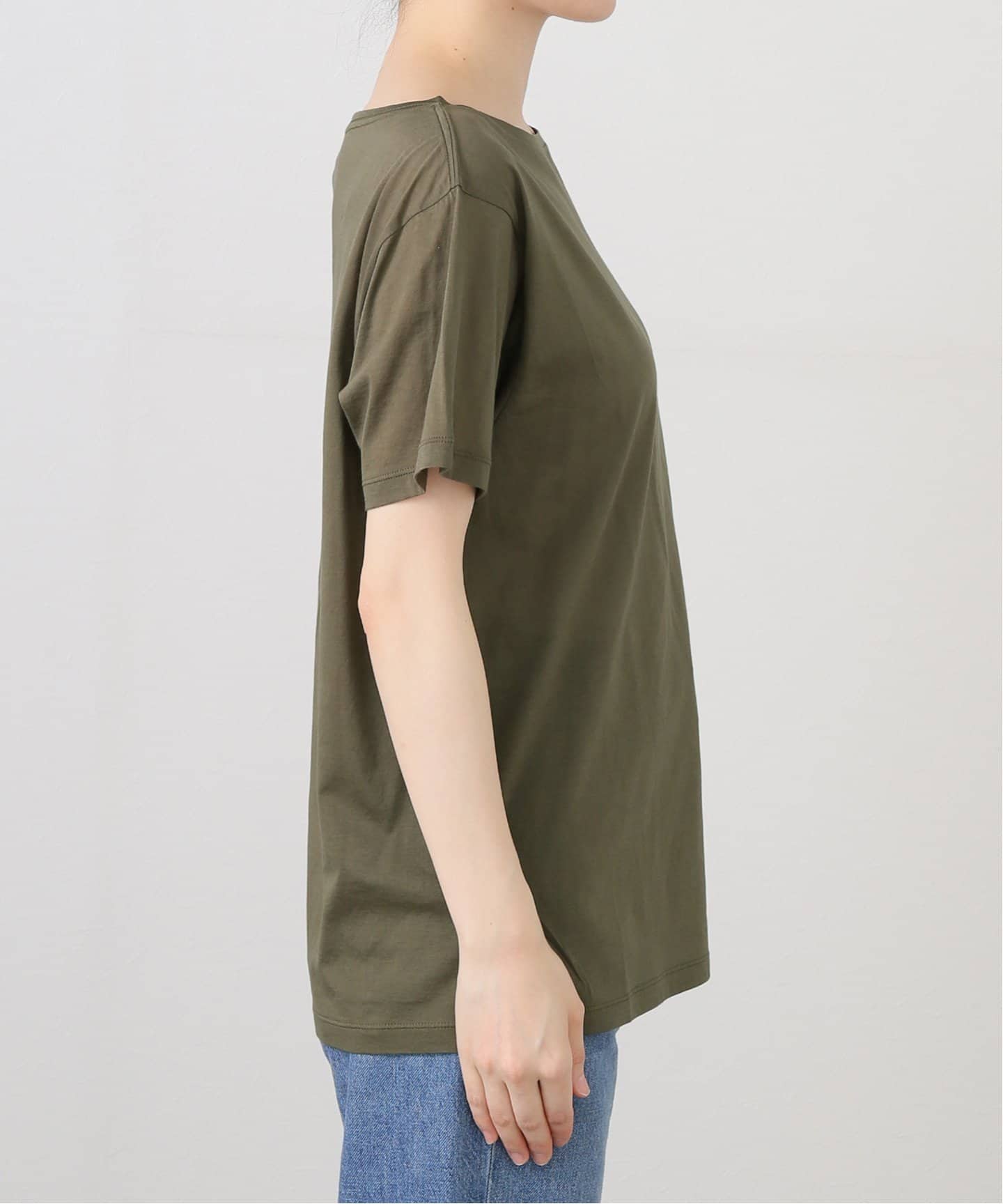 シアーハーフスリーブTEE（Tシャツ／カットソー）｜Spick and