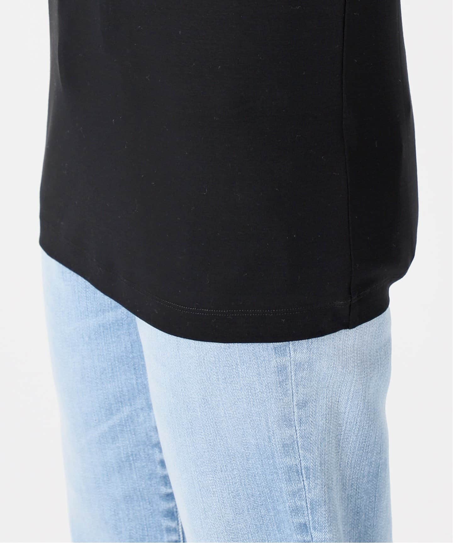 ソフトフライスシアーボートネックTEE（Tシャツ／カットソー