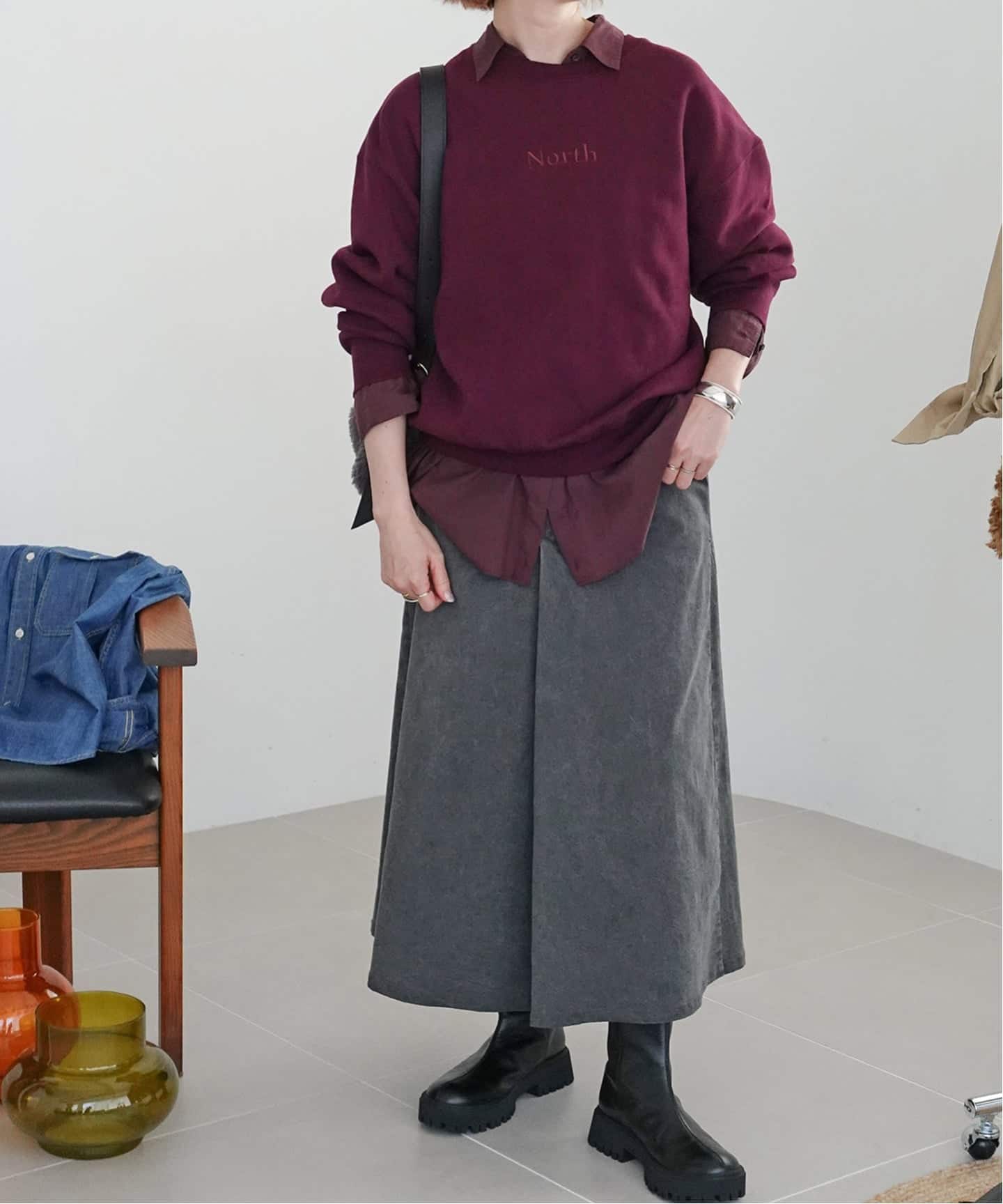 Spick &span 刺繍ピンクスウェット Spick & Span（トレーナー/スウェット ・ ピンク/桃色系）の