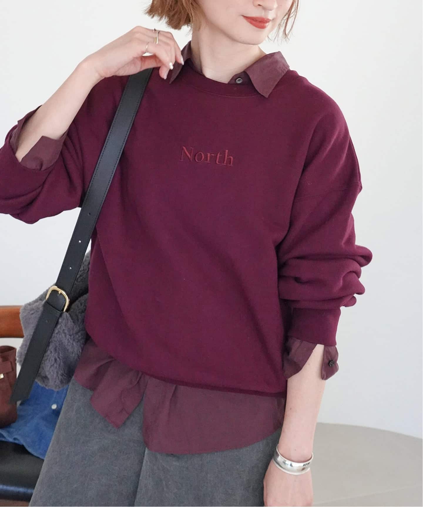 Spick &span 刺繍ピンクスウェット Spick &span 刺繍ピンクスウェット Spick & Span（トレーナー