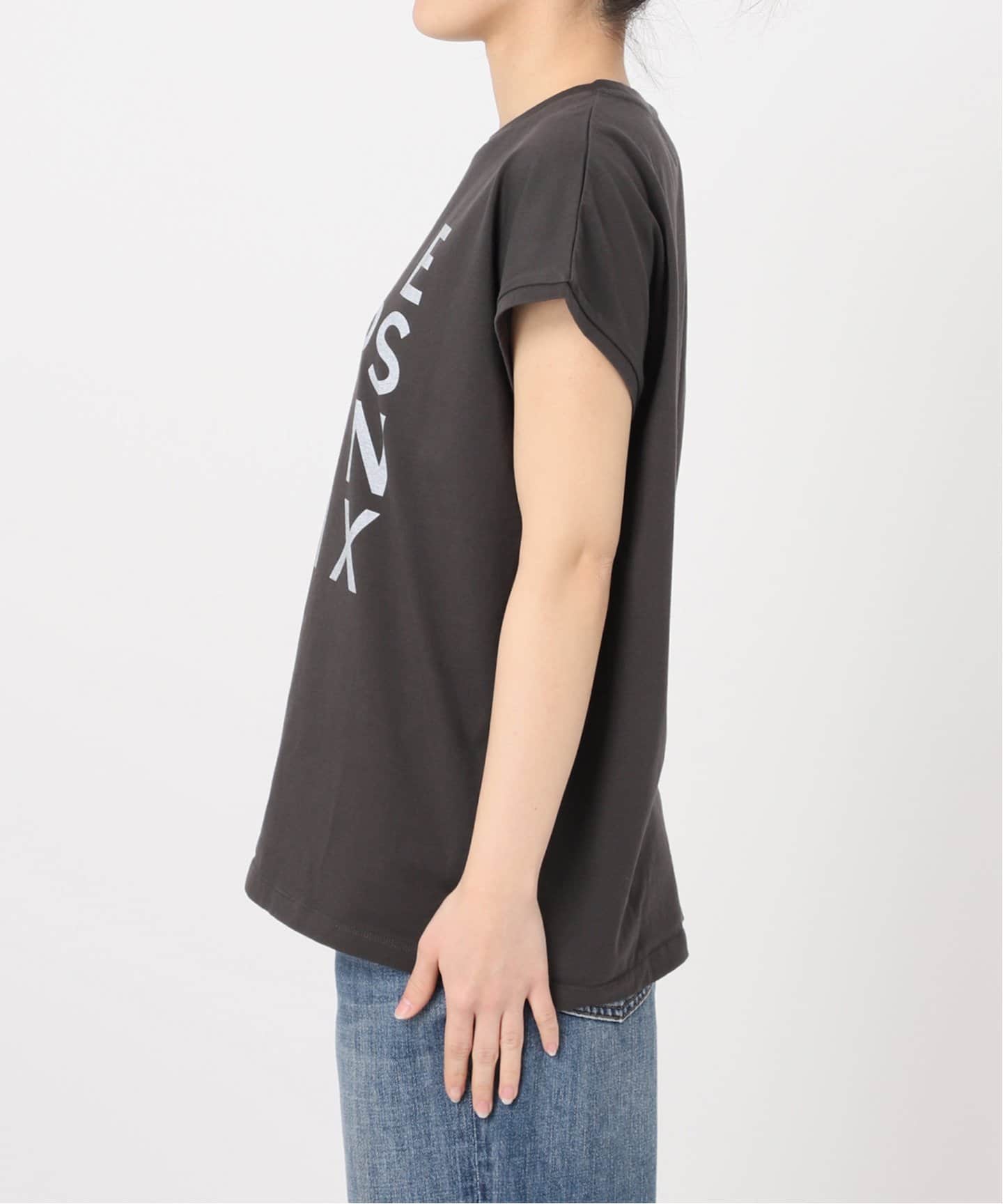 Spick and Span スピックアンドスパン ロゴフレンチTシャツ Spick＆Span tシャツ ロゴフレンチTシャツ2 レディース