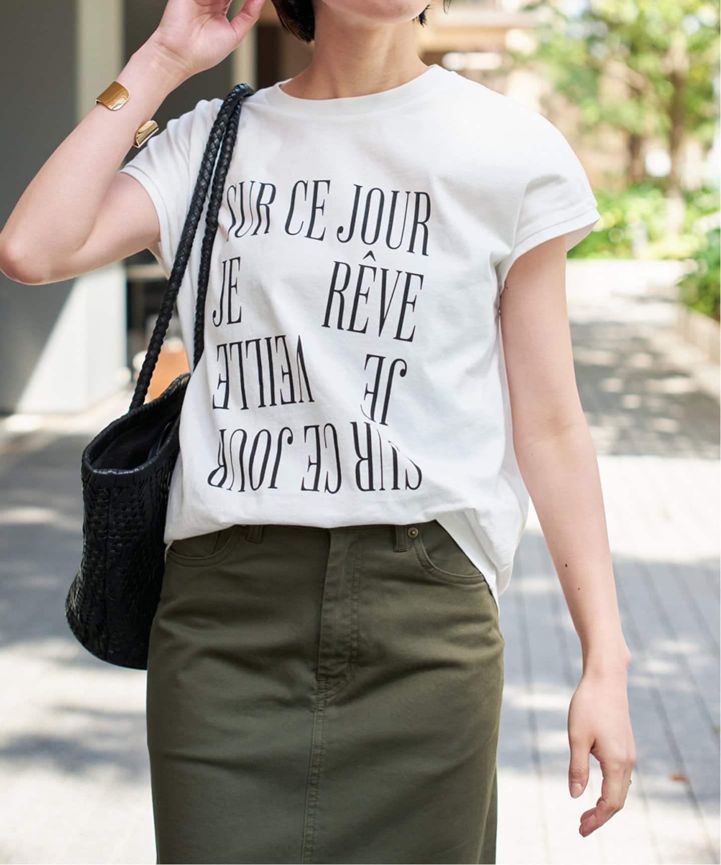 追加》ロゴフレンチ Tシャツ1（Tシャツ／カットソー）｜Spick