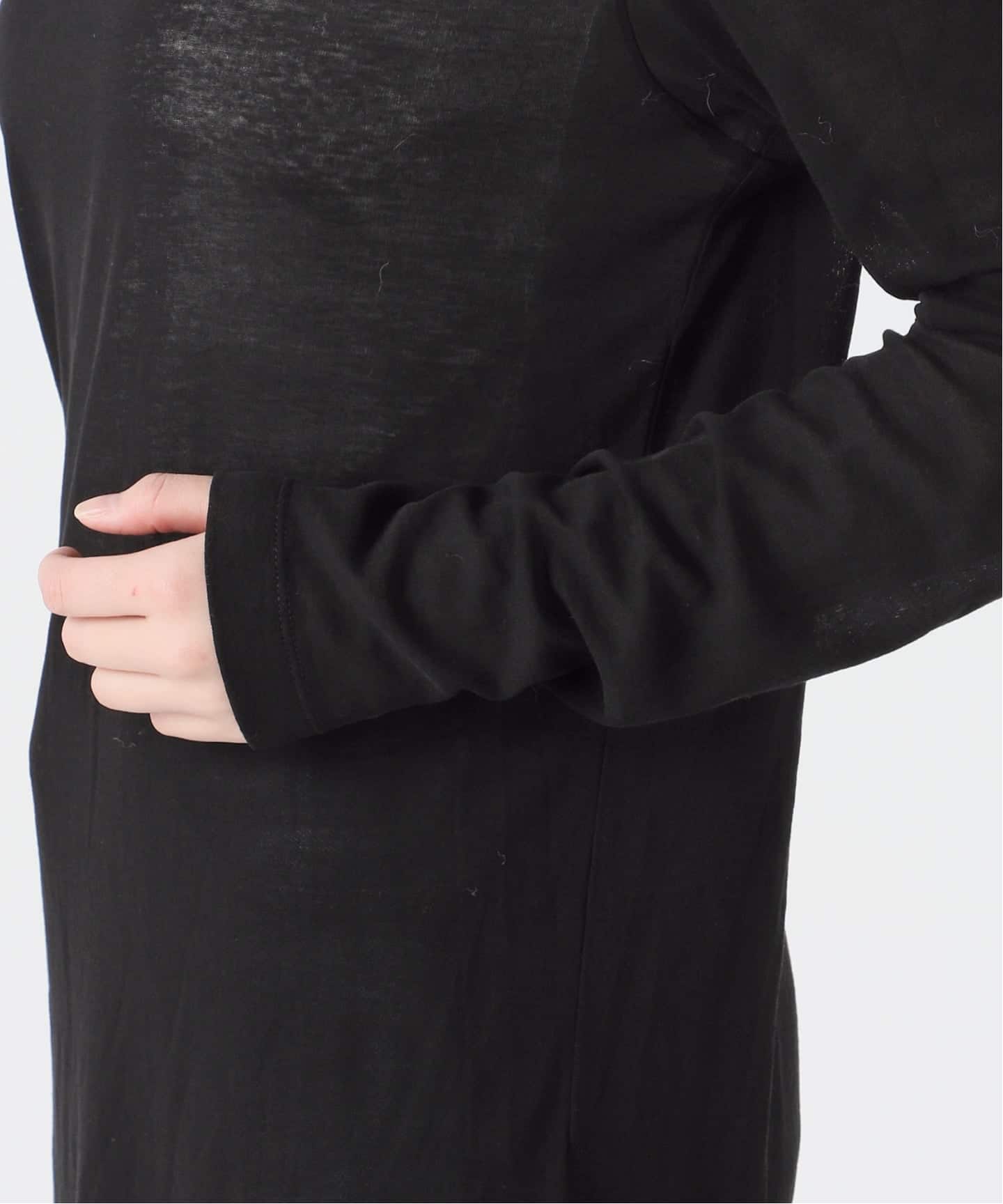 追加2》シアーボートネックプルオーバー（Tシャツ／カットソー