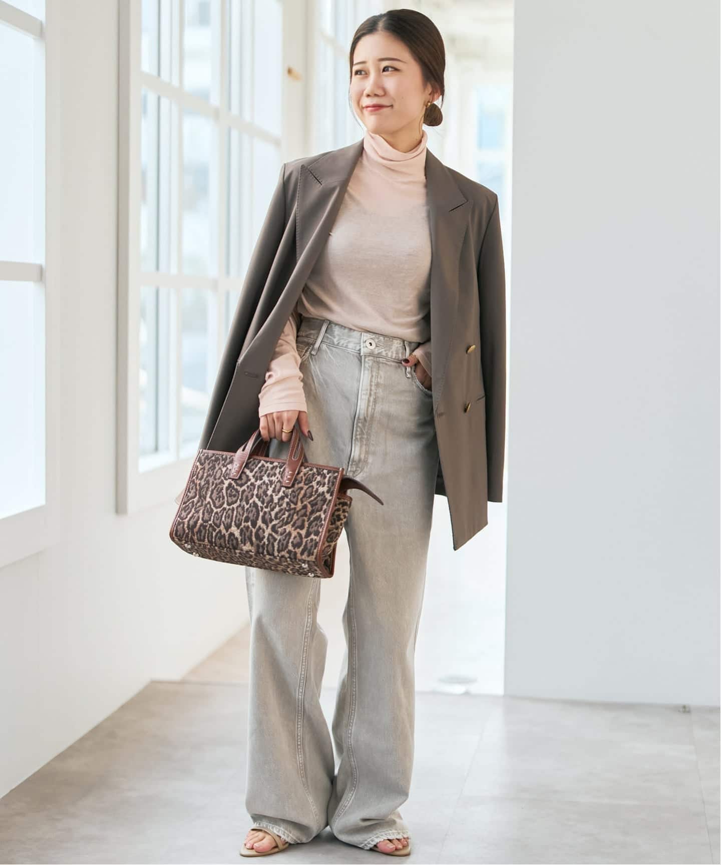 新色有り / 追加2》シアーハイネックプルオーバー（Tシャツ