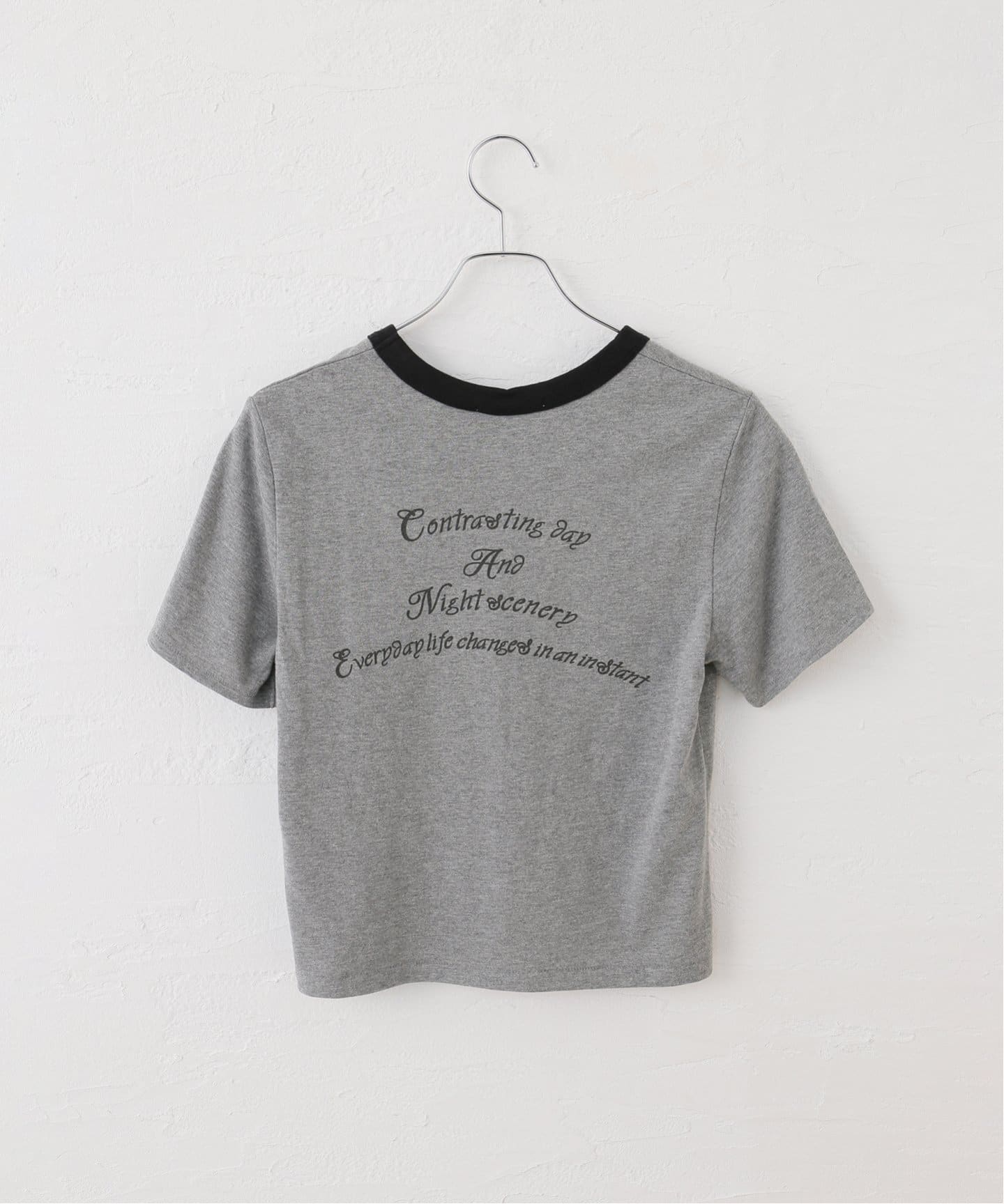 Spick &amp; Span - 新品タグ付き　スピックアンドスパン　リンガーロゴTシャツ リンガーロゴTシャツ（Tシャツ／カットソー）｜Spick and Span