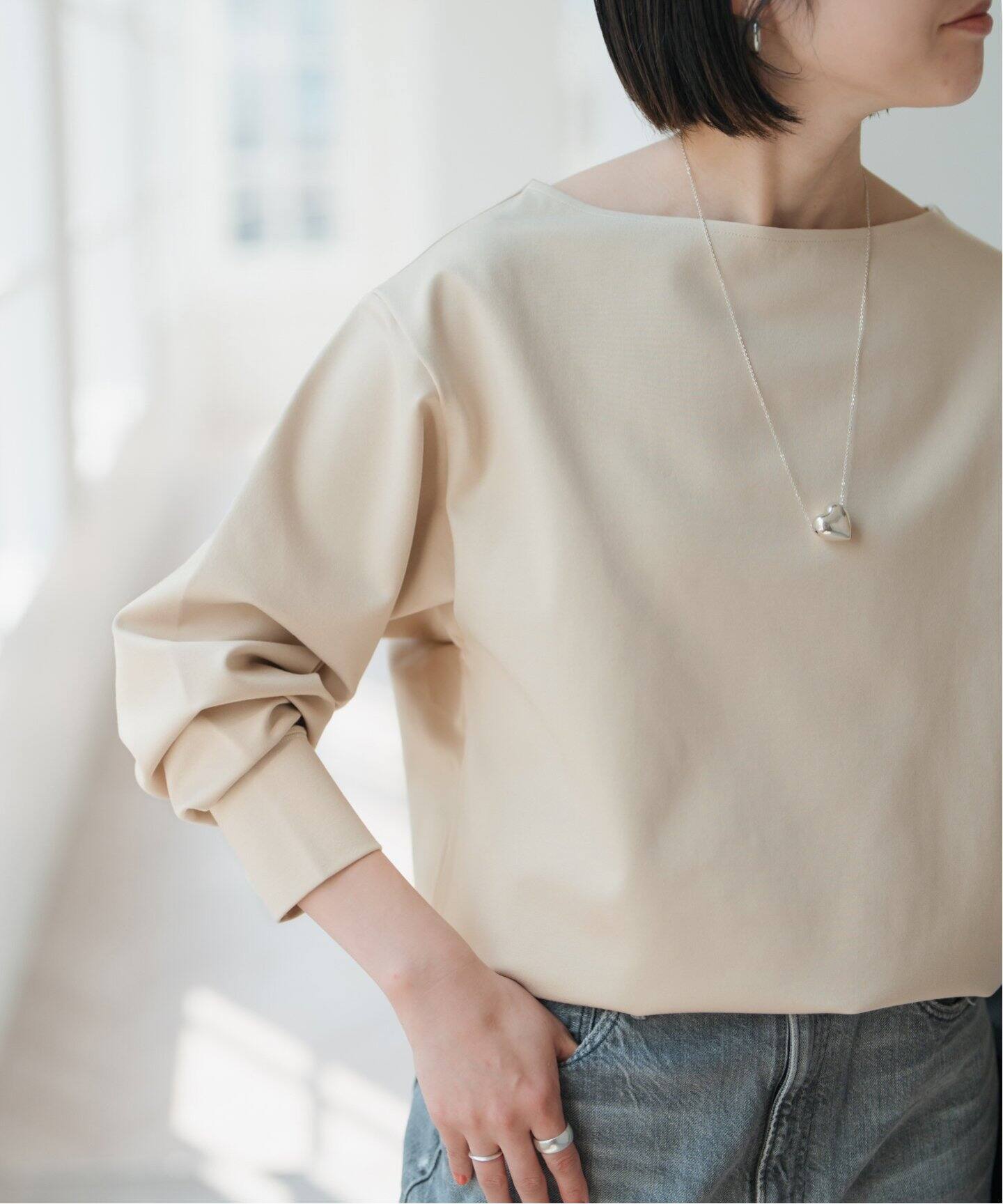 LI/PE天竺ルーズプルオーバー（Tシャツ／カットソー）｜Spick