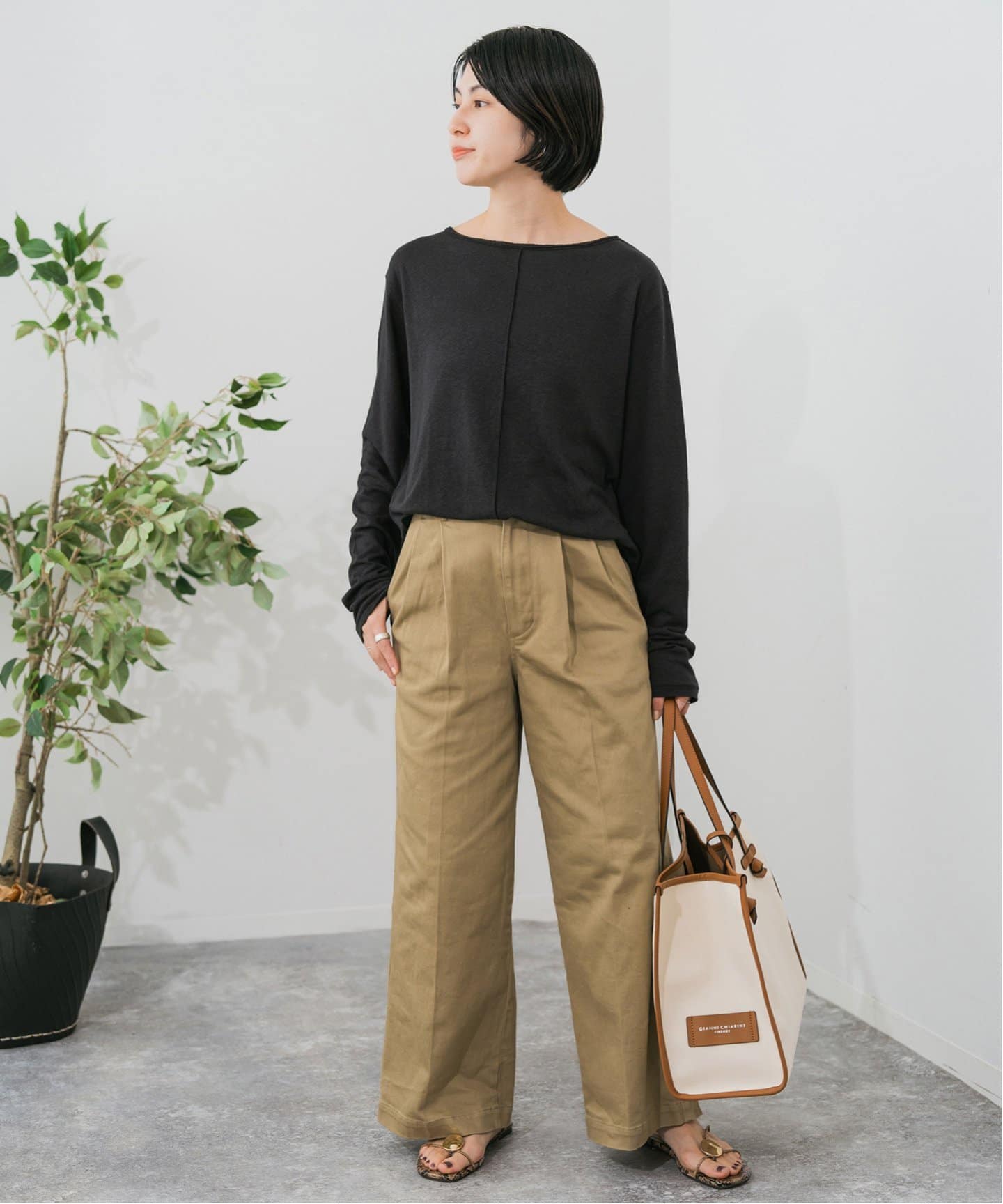 LI/PE天竺ルーズプルオーバー（Tシャツ／カットソー）｜Spick