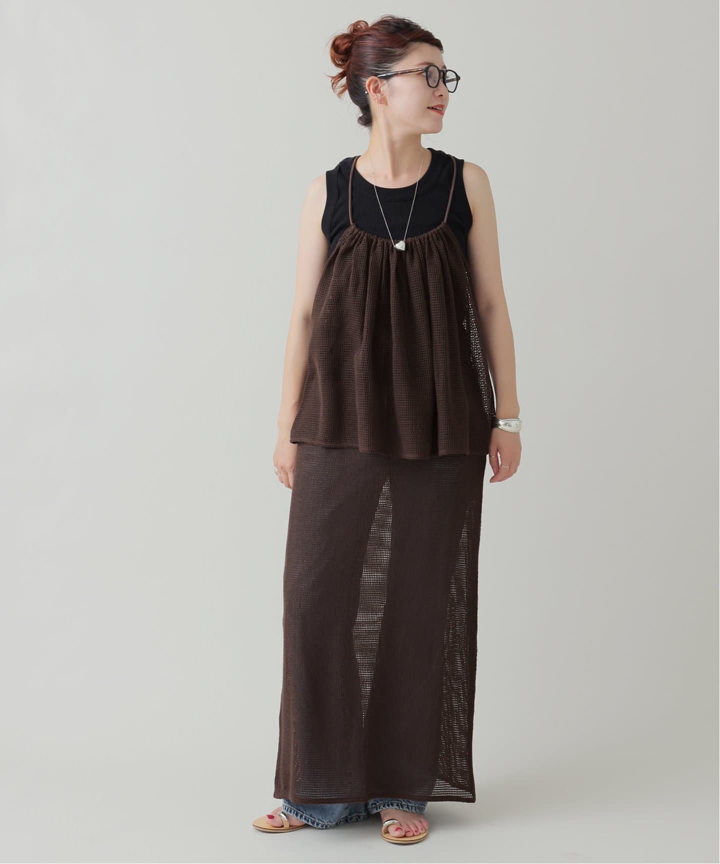 ホルターカットプルオーバー メッシュホルターネックプルオーバー（Tシャツ／カットソー）｜Spick