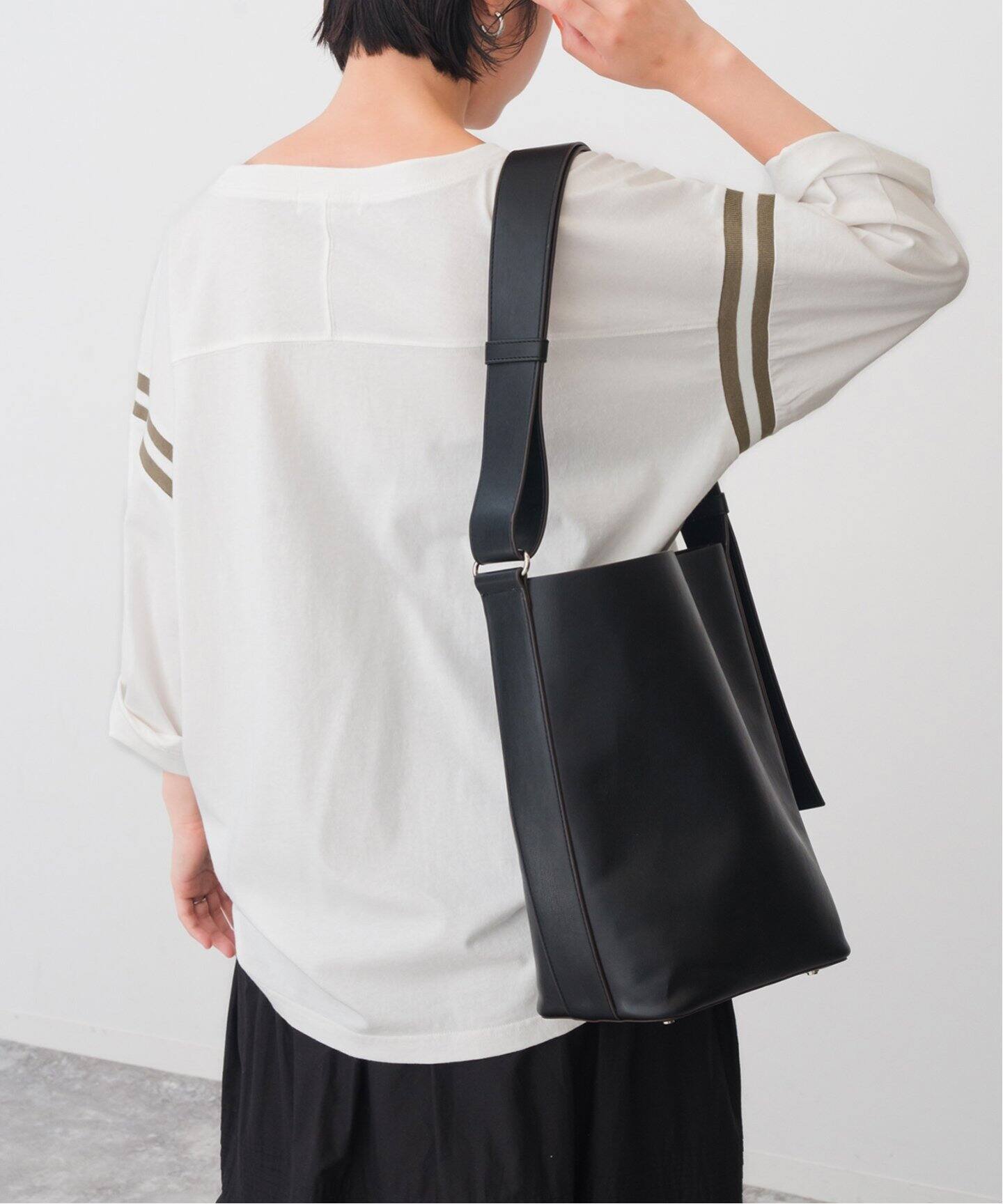Spick and Span リネンフットボールTシャツ Spick＆Span（スピック アンド スパン） tシャツ athletic wear MASON