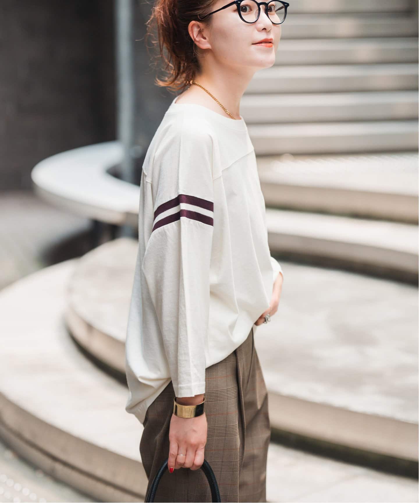 フットボールT 別注】 ＜Champion＞ 9.4oz フットボール Tシャツ