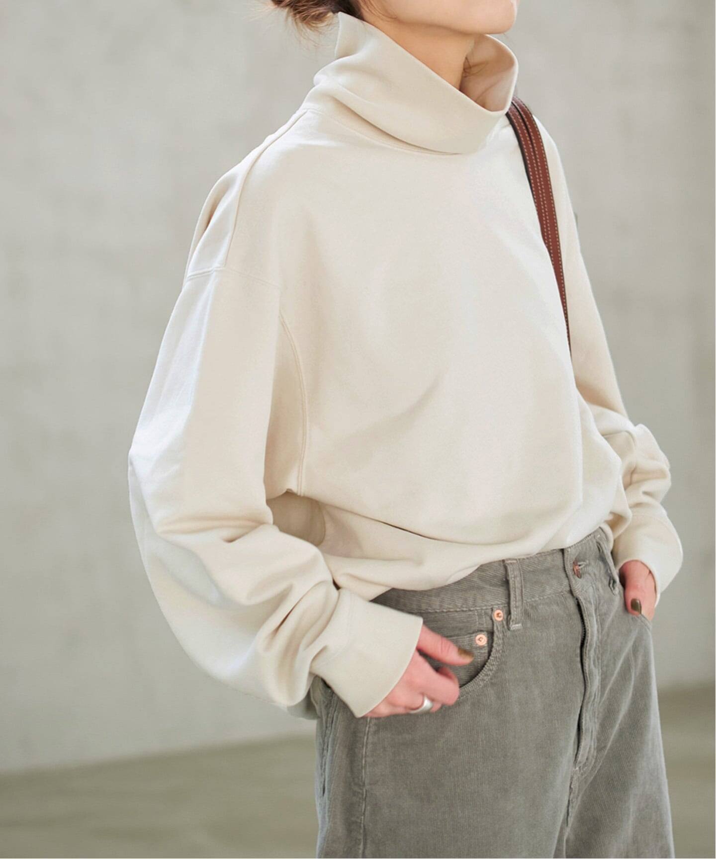 WEB限定追加》裏毛ハイネックプルオーバー（スウェット）｜Spick