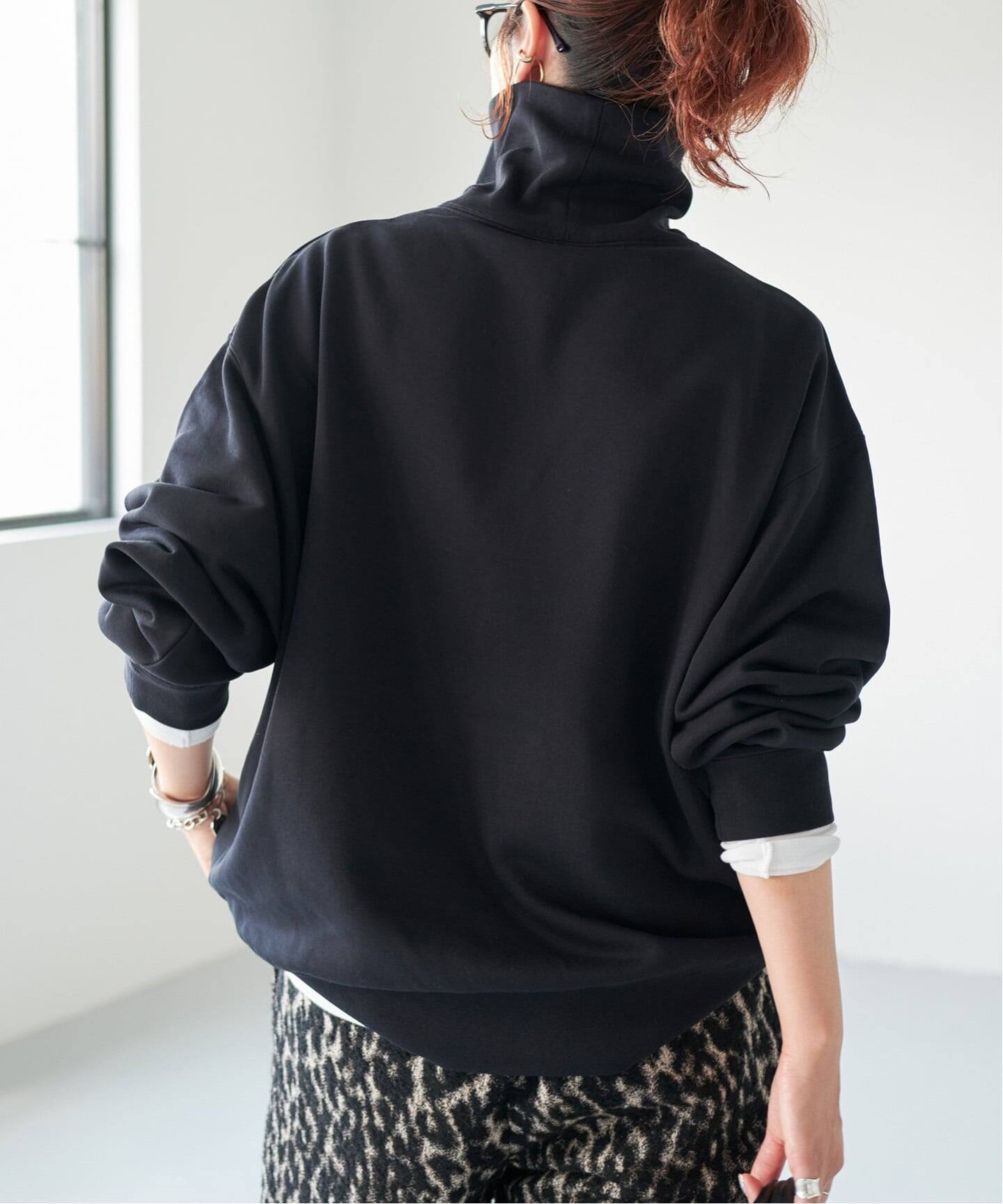 spick and Span 裏毛ハイネックプルオーバー/2025年新品 WEB限定 / 追加2》裏毛ハイネックプルオーバー（スウェット）｜Spick
