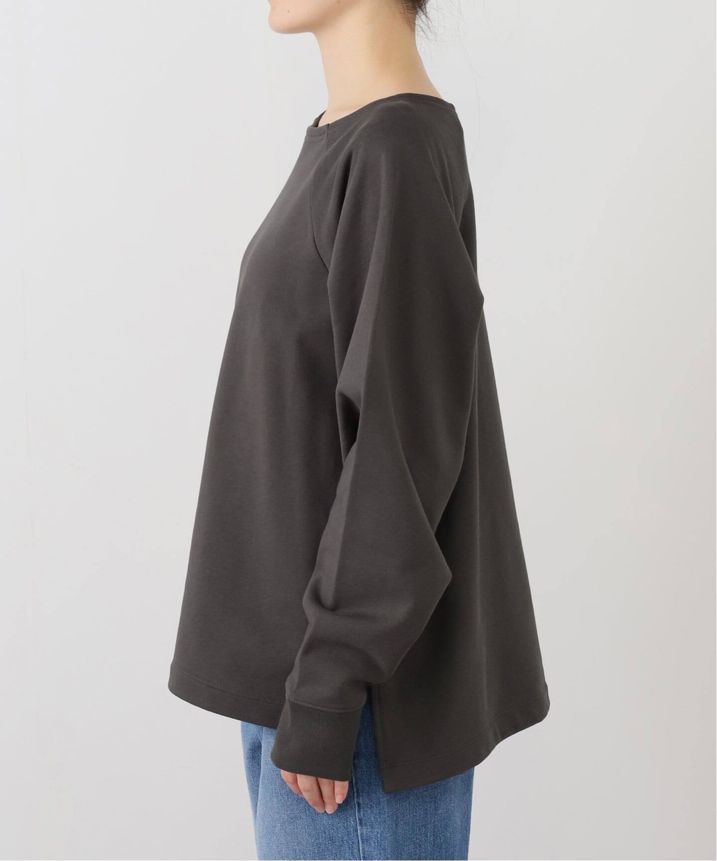 一部店舗+WEB限定》ボートネックワイドプルオーバー（Tシャツ