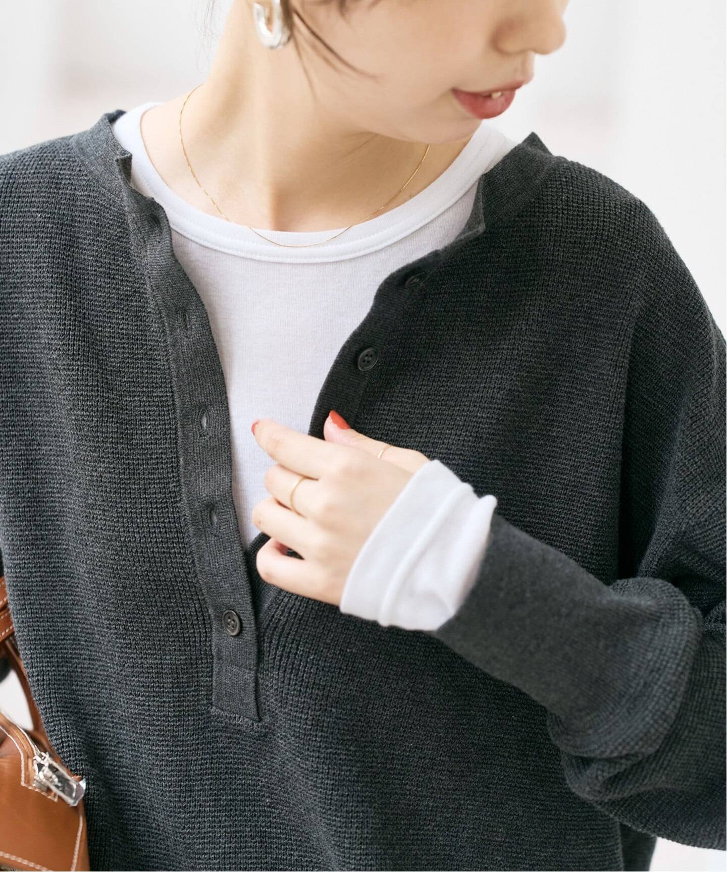 ウォームコットン ロングスリーブプルオーバー（Tシャツ／カットソー