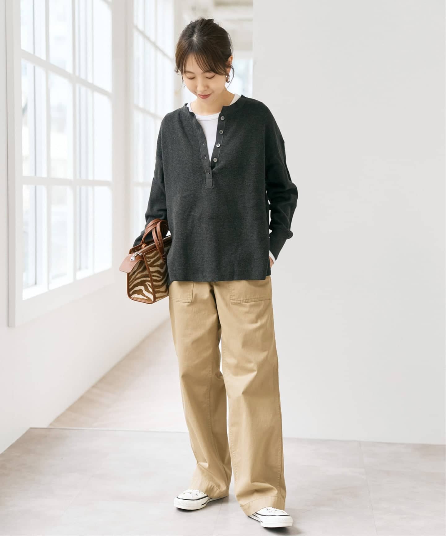 ウォームコットン ロングスリーブプルオーバー(Tシャツ/カットソー ウォームコットン ロングスリーブプルオーバー(Tシャツ/カットソー