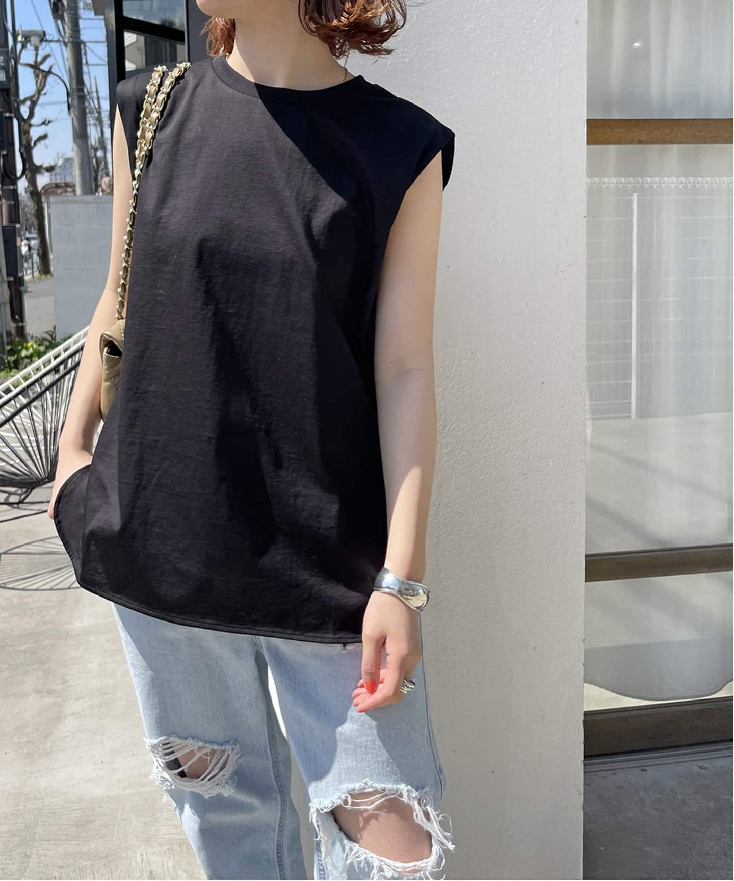 追加2》ファインコットンノースリーブプルオーバー（Tシャツ