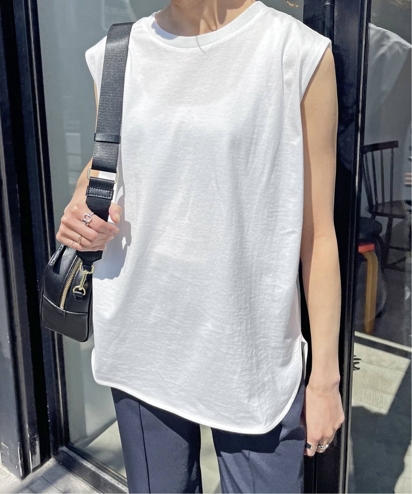 追加2》ファインコットンノースリーブプルオーバー（Tシャツ