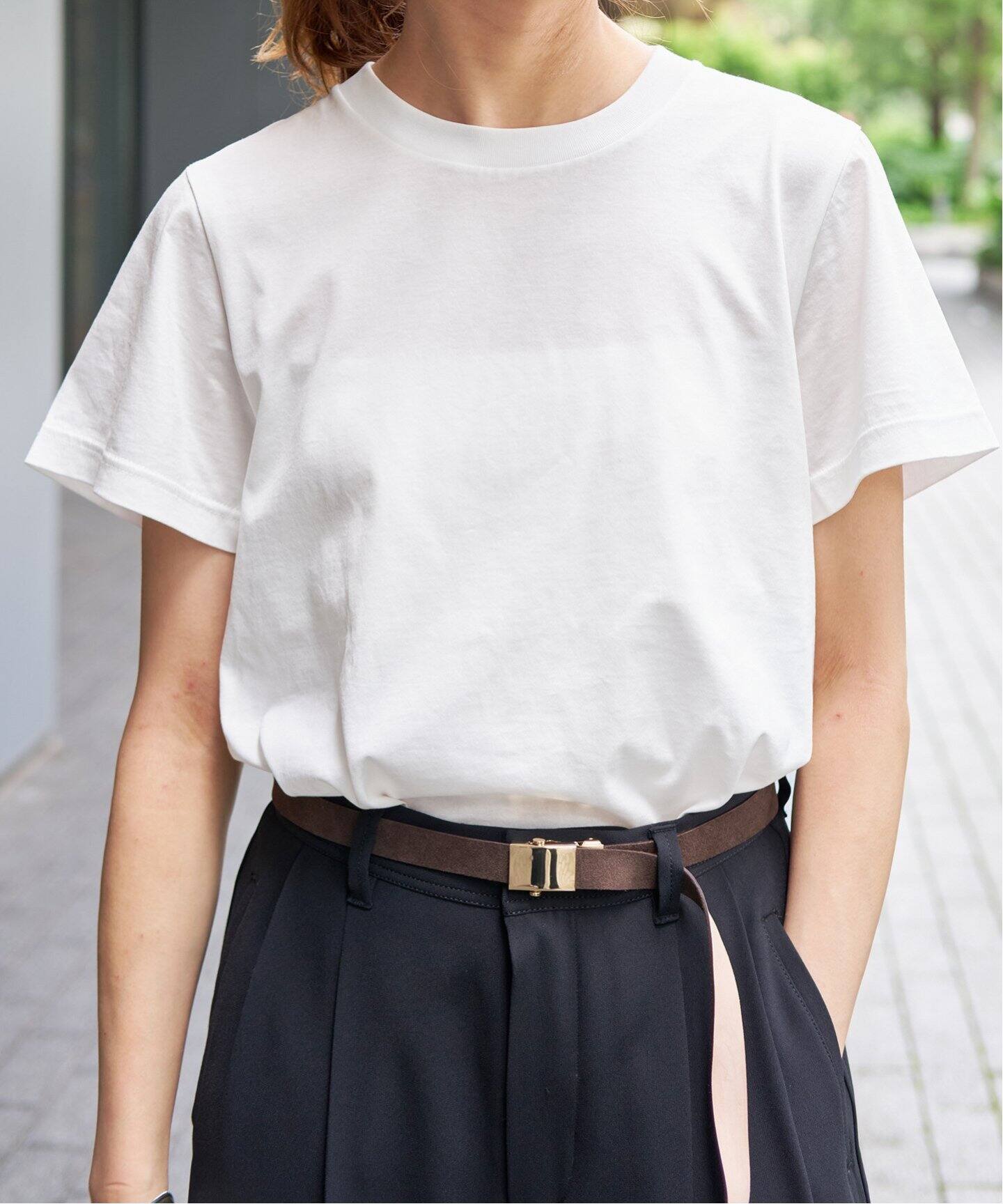 追加》ファインコットンTシャツ（Tシャツ／カットソー）｜Spick & Span 