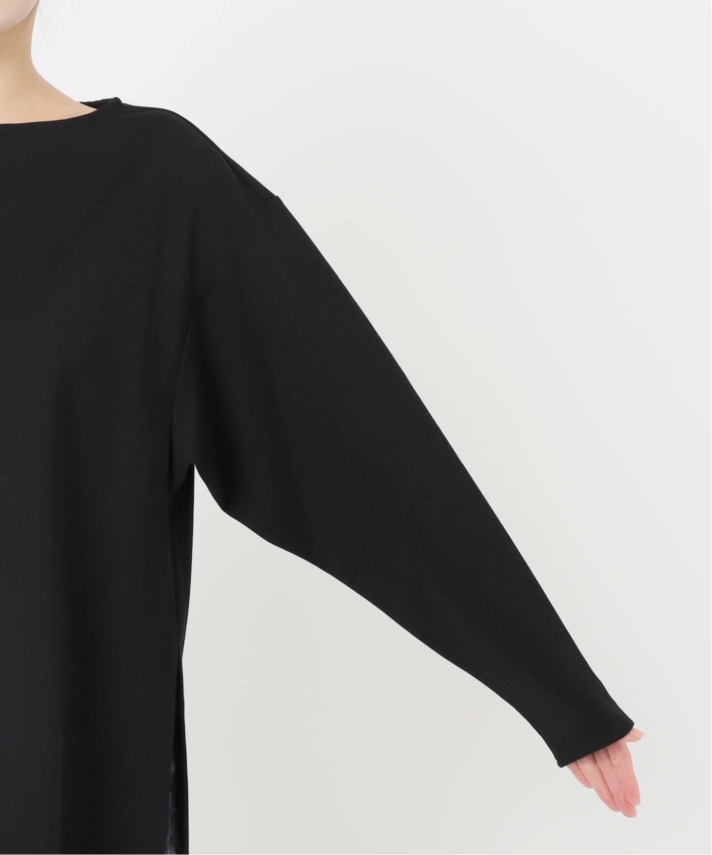 ソフトポンチボートネックプルオーバー（Tシャツ／カットソー）｜Spick