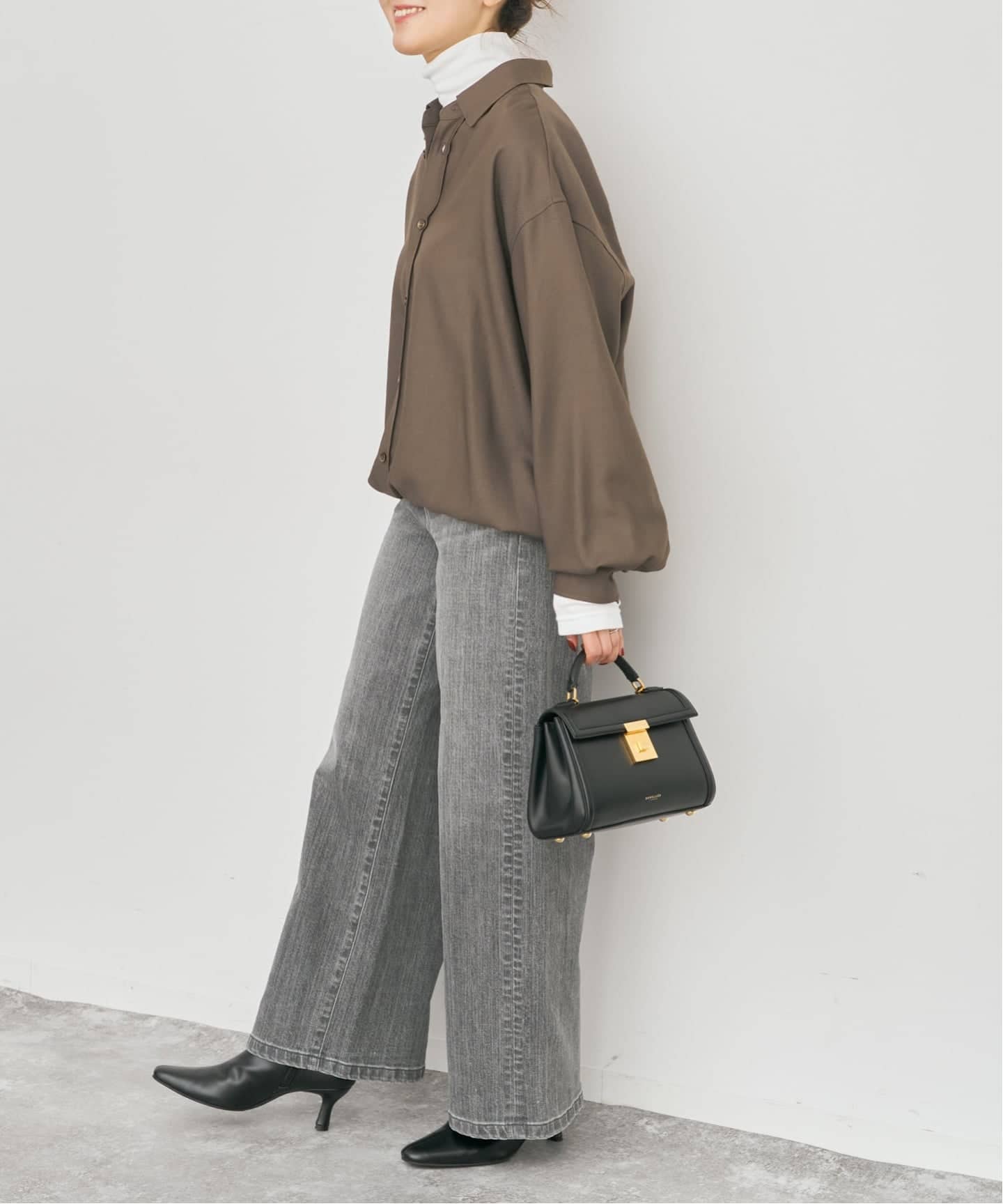 ウォームコットン ハイネック プルオーバー（Tシャツ／カットソー