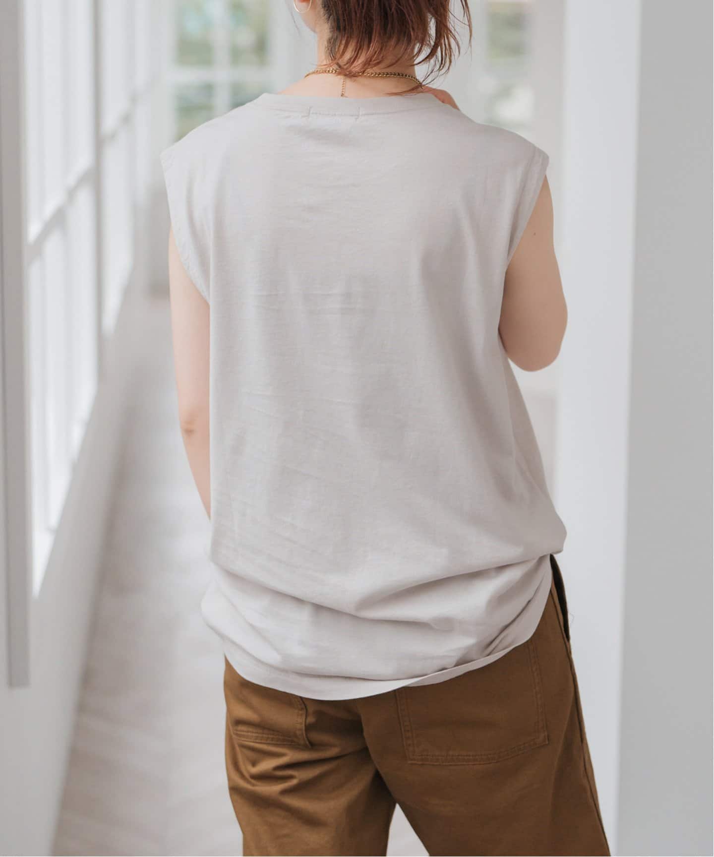 tシャツ アニマルロゴスリーブレスT レディース アニマルロゴスリーブレスT（Tシャツ／カットソー）｜Spick and