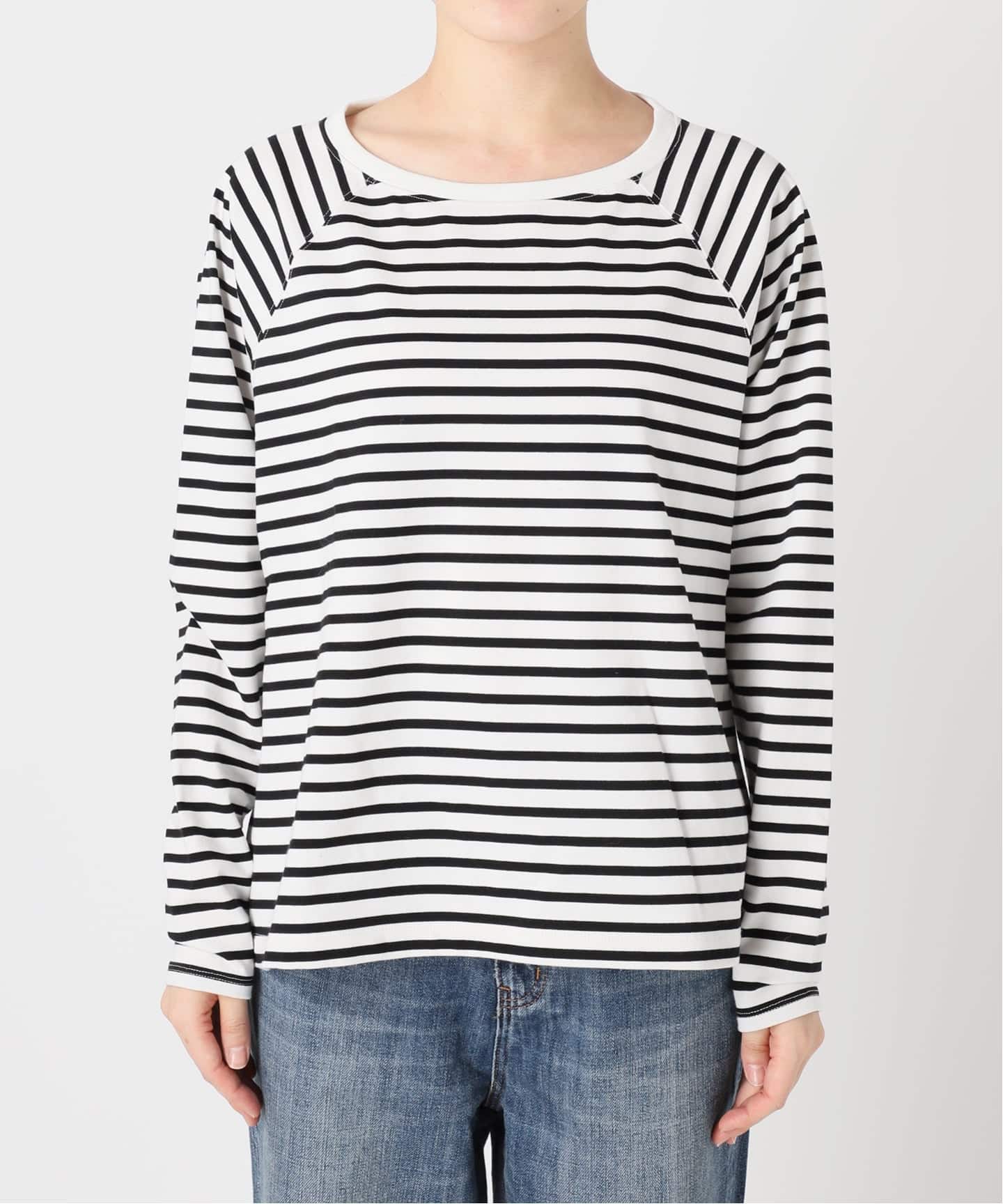 Spick＆Span 2025SS ボートネックバックタックプルオーバー 追加2》ボートネックバックタックプルオーバー（Tシャツ