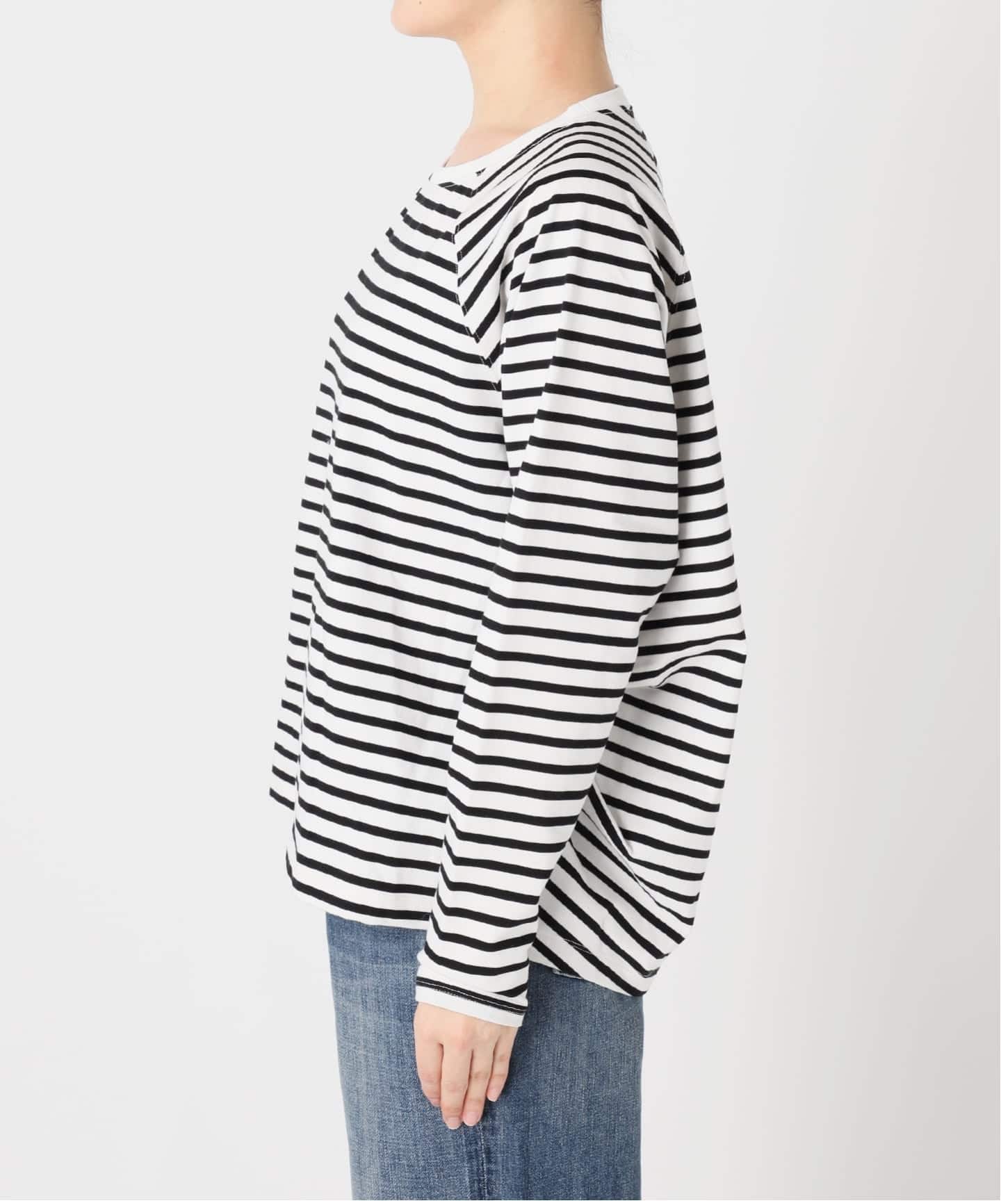 Spick&Span 2025SS ボートネックバックタックプルオーバー 追加2》ボートネックバックタックプルオーバー(Tシャツ