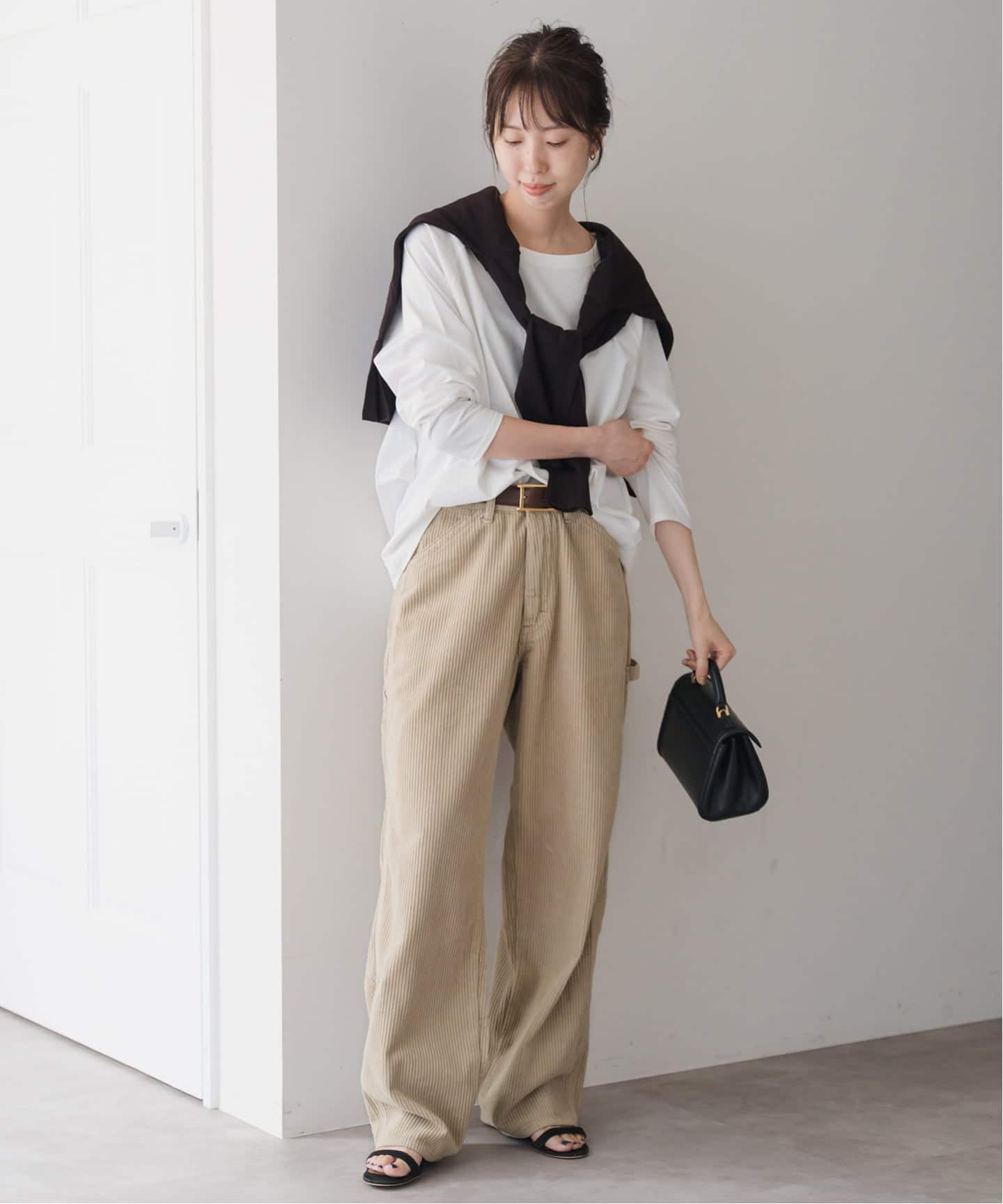 追加2》ボートネックバックタックプルオーバー（Tシャツ