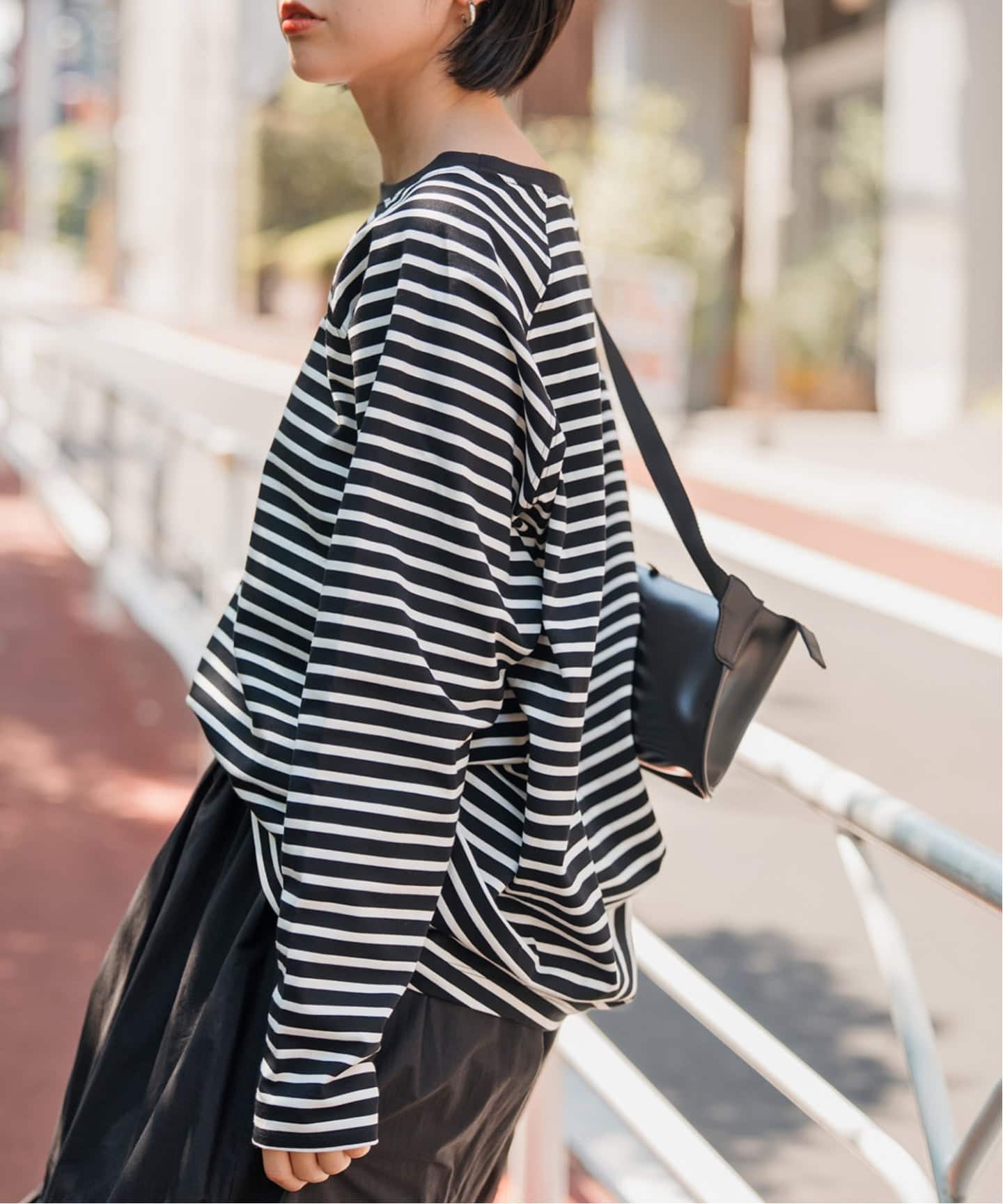 Spick and Span ボートネックバックタックプルオーバー 追加2予約》ボートネックバックタックプルオーバー（Tシャツ