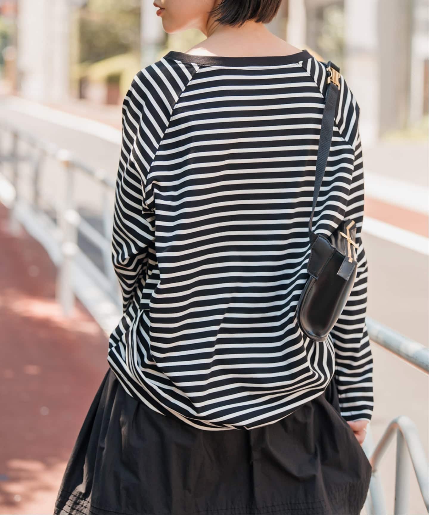 追加2》ボートネックバックタックプルオーバー（Tシャツ／カットソー