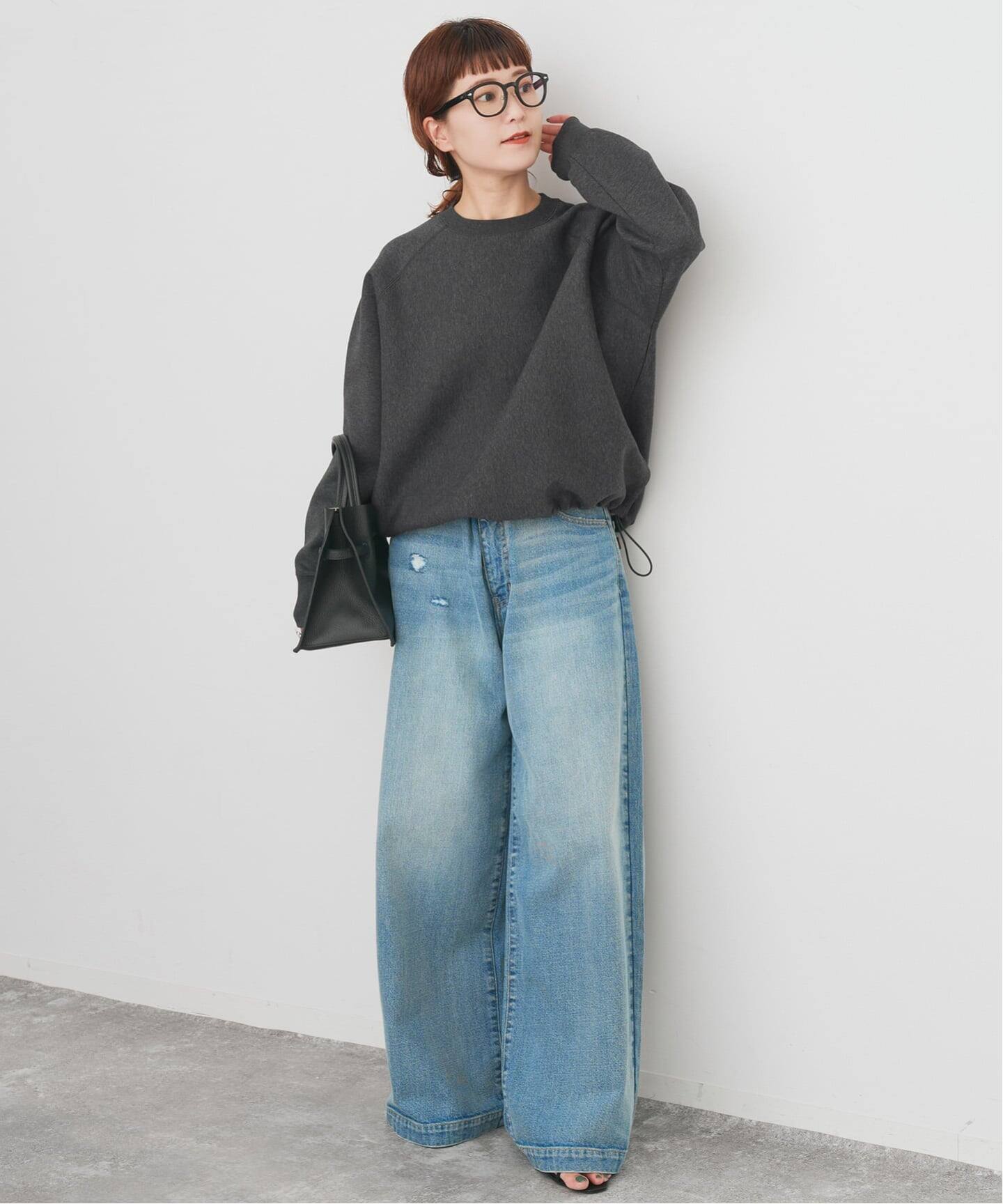ダンボールヘムギャザープルオーバー（Tシャツ／カットソー）｜Spick 