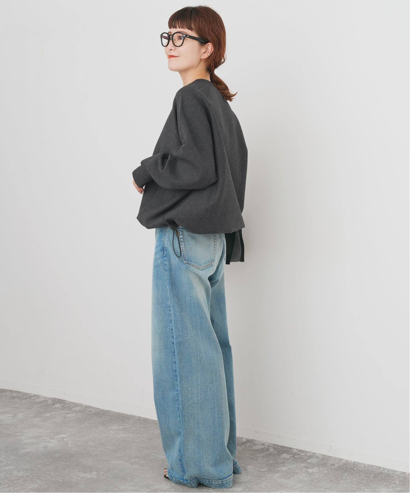 ダンボールヘムギャザープルオーバー（Tシャツ／カットソー）｜Spick