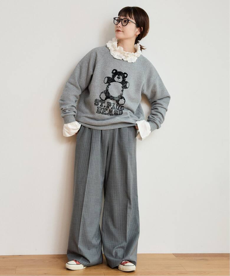 WEB限定 / 追加》【RIKA ABE × Spick & Span】フロッキープリント 