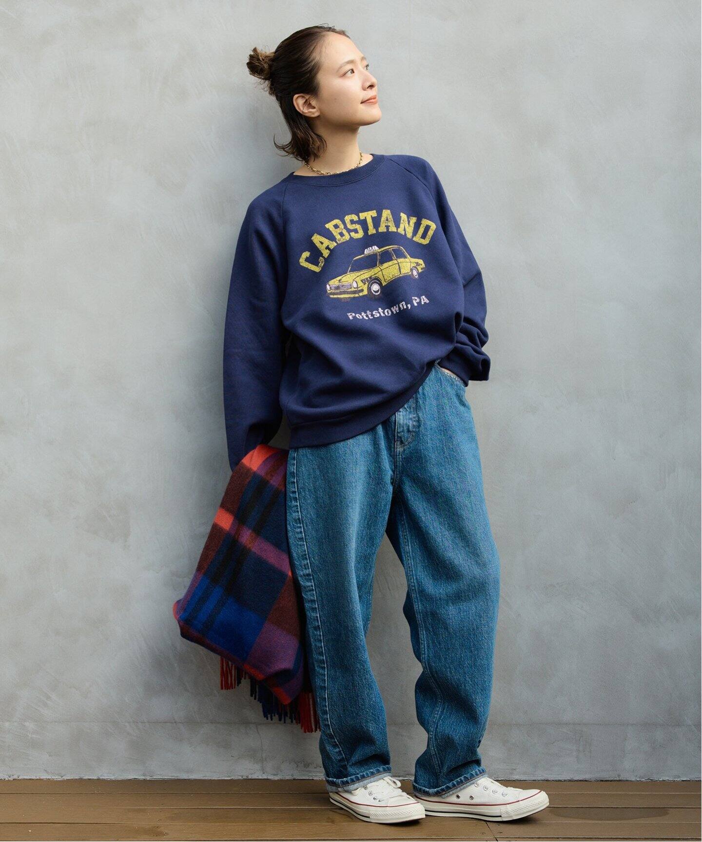 WEB限定 / 追加》【RIKA ABE × Spick & Span】フロッキープリント 