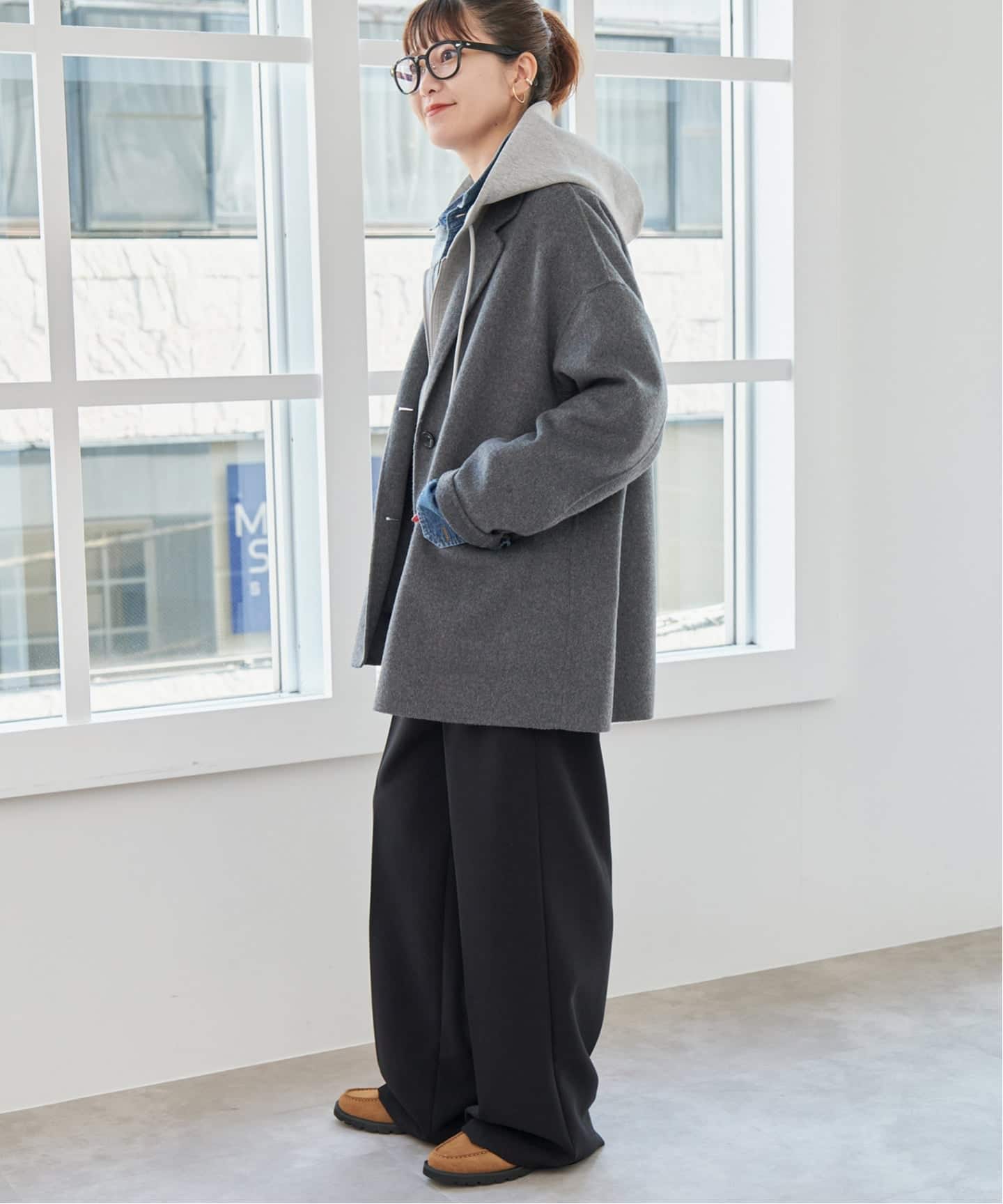 追加4予約》ストレッチジップフードパーカー（パーカー）｜Spick