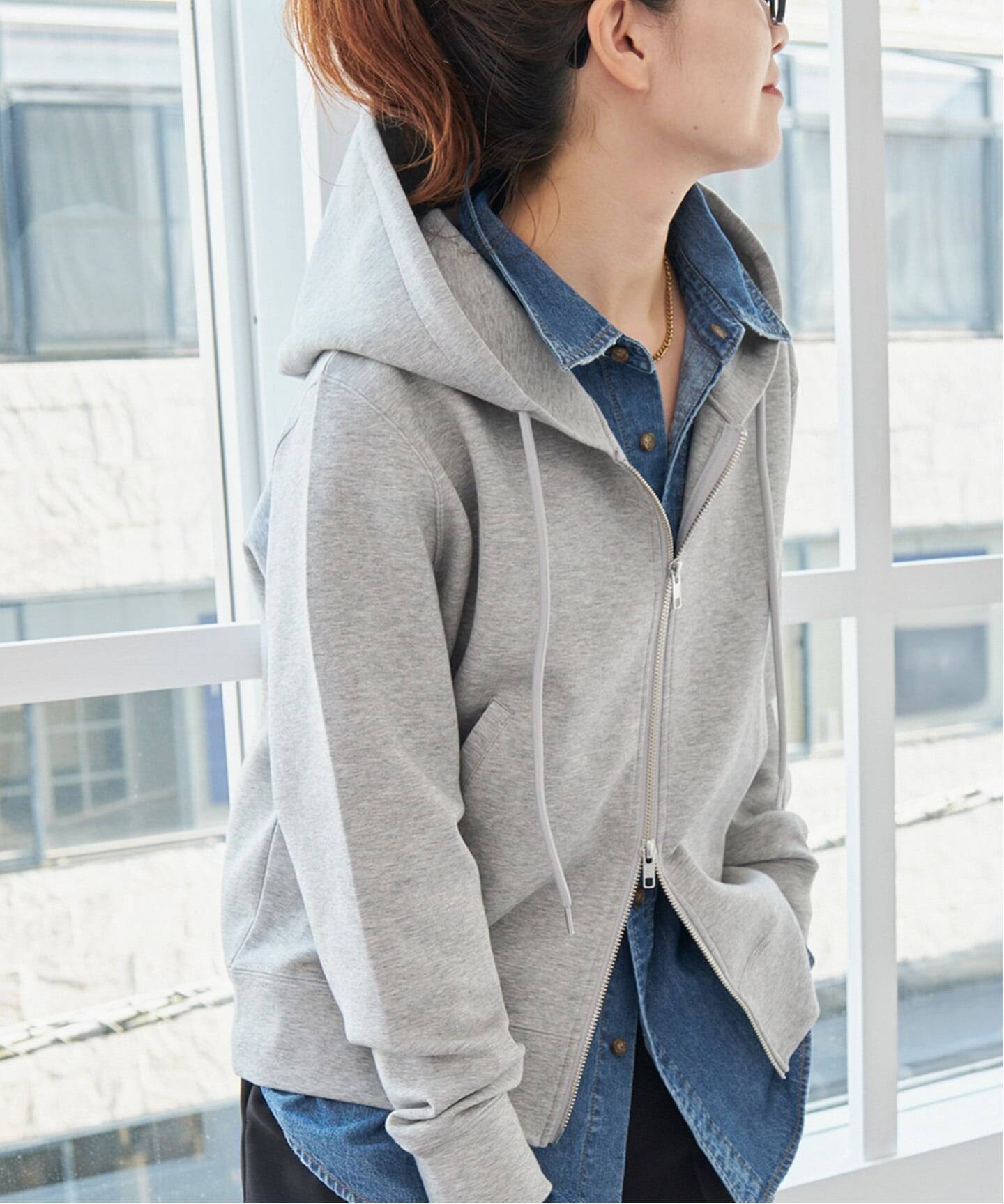 追加4》ストレッチジップフードパーカー（パーカー）｜Spick and Span