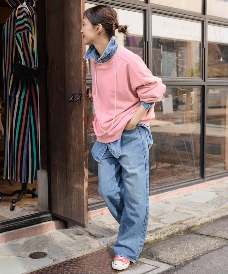 WEB限定追加》【MAO MORITA × Spick & Span】VINTAGE加工 スウェット 