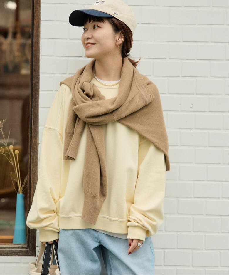 WEB限定追加》【MAO MORITA × Spick & Span】VINTAGE加工 スウェット 