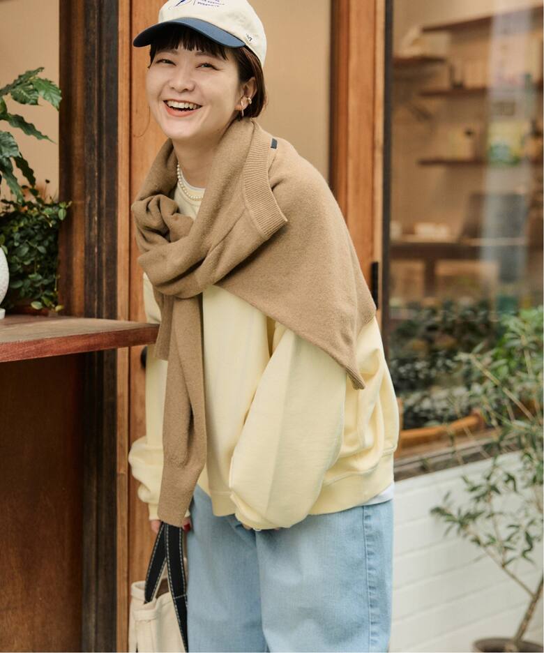 WEB限定追加》【MAO MORITA × Spick & Span】VINTAGE加工 スウェット 