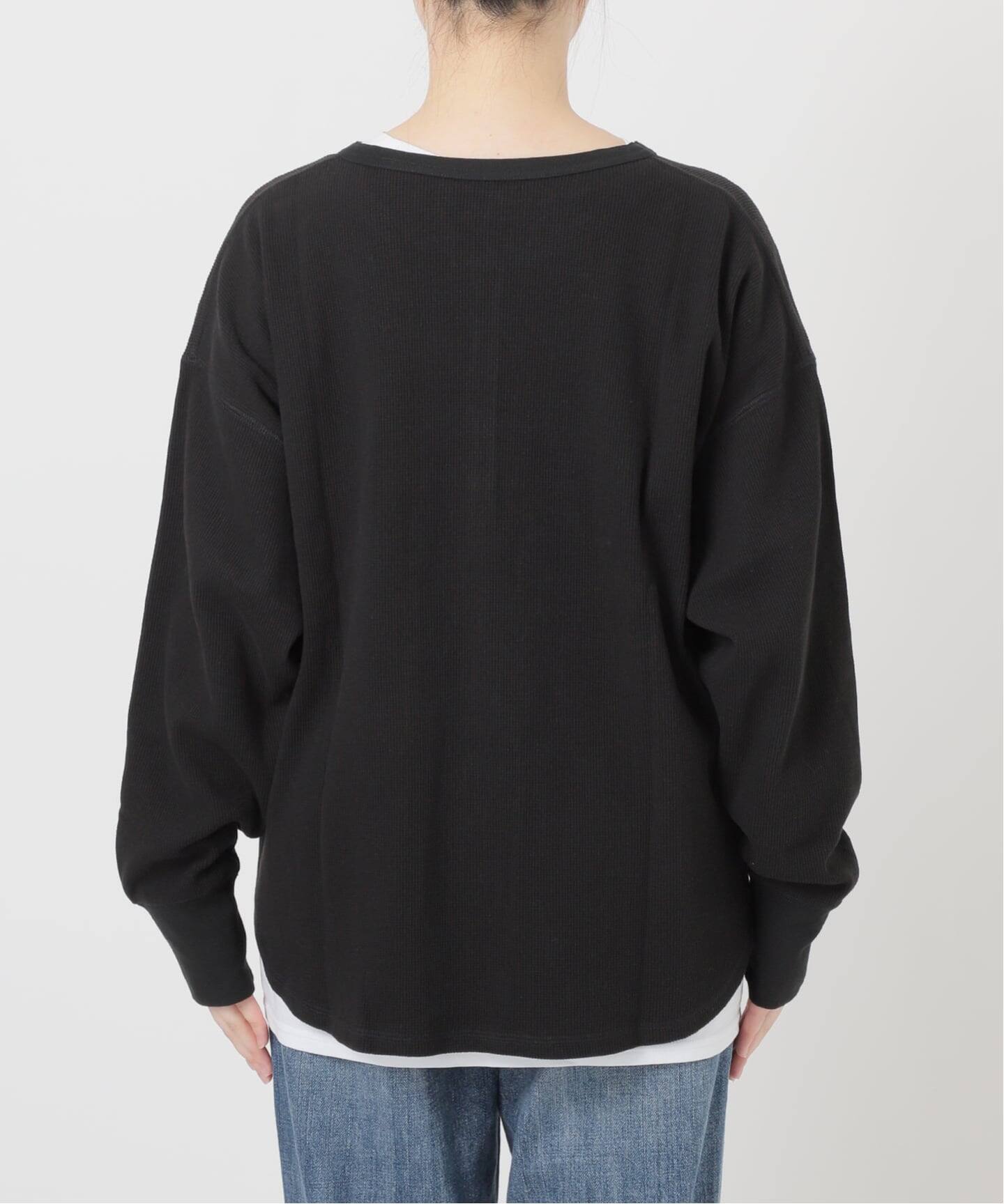 WEB限定 / 追加4》2枚SETヘンリーネックプルオーバー（Tシャツ