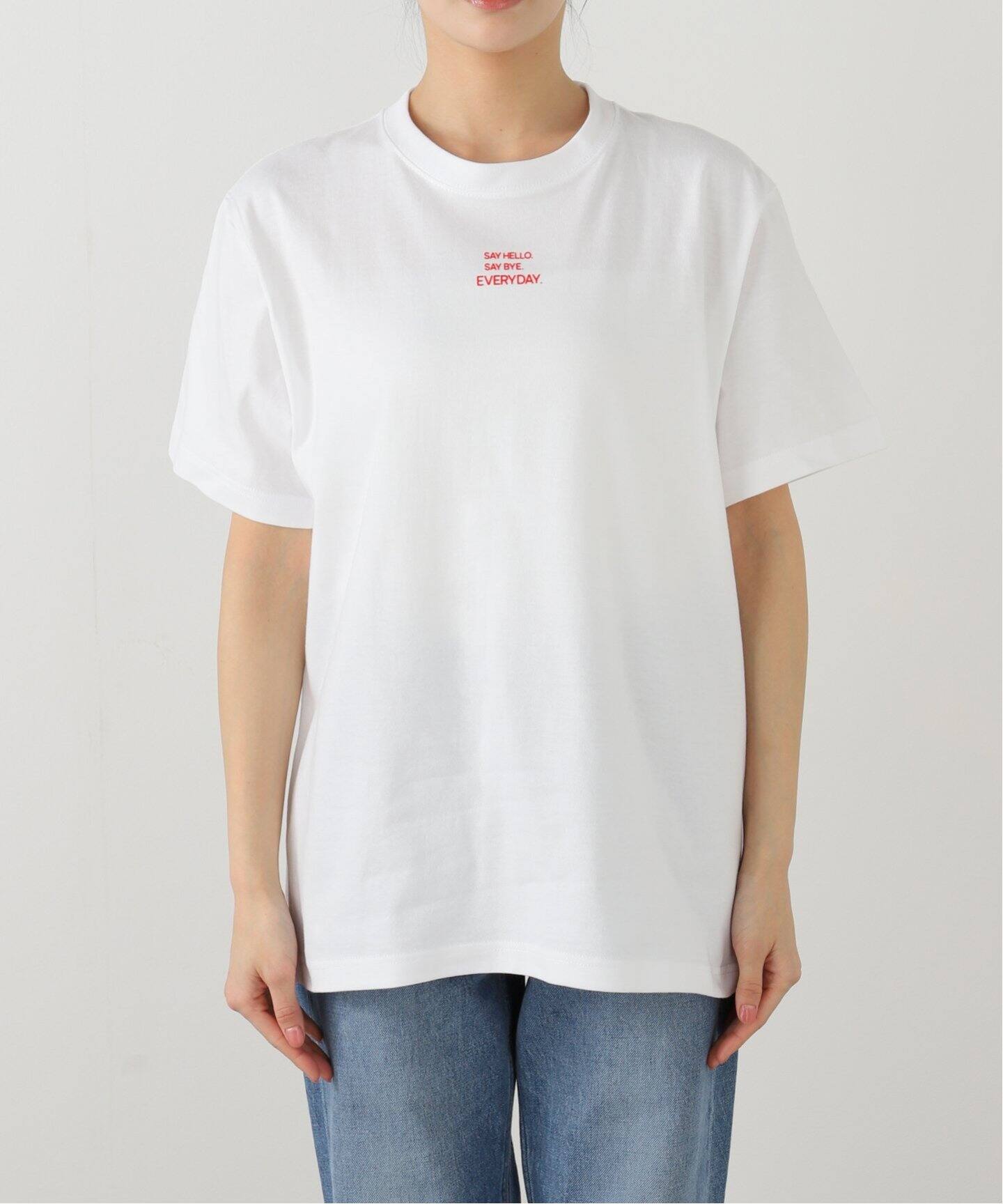 新品Spick & Span Tシャツ Spick＆Span tシャツ ロゴフレンチTシャツ2 レディース