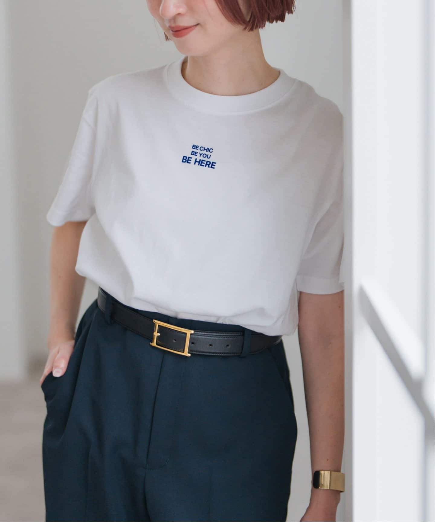 メッセージロゴTシャツ