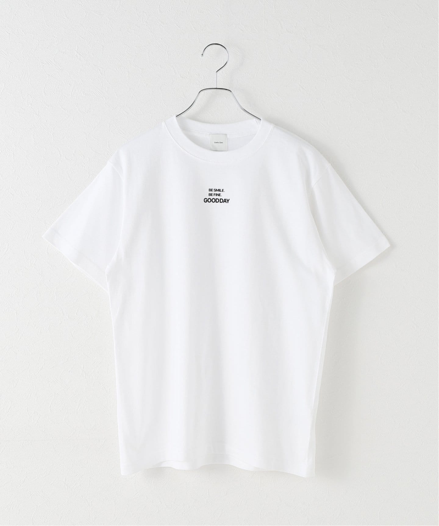 Spick&Span 2025新品Tシャツ Spick＆Span tシャツ 「追加2」箔ロゴプリントTシャツ